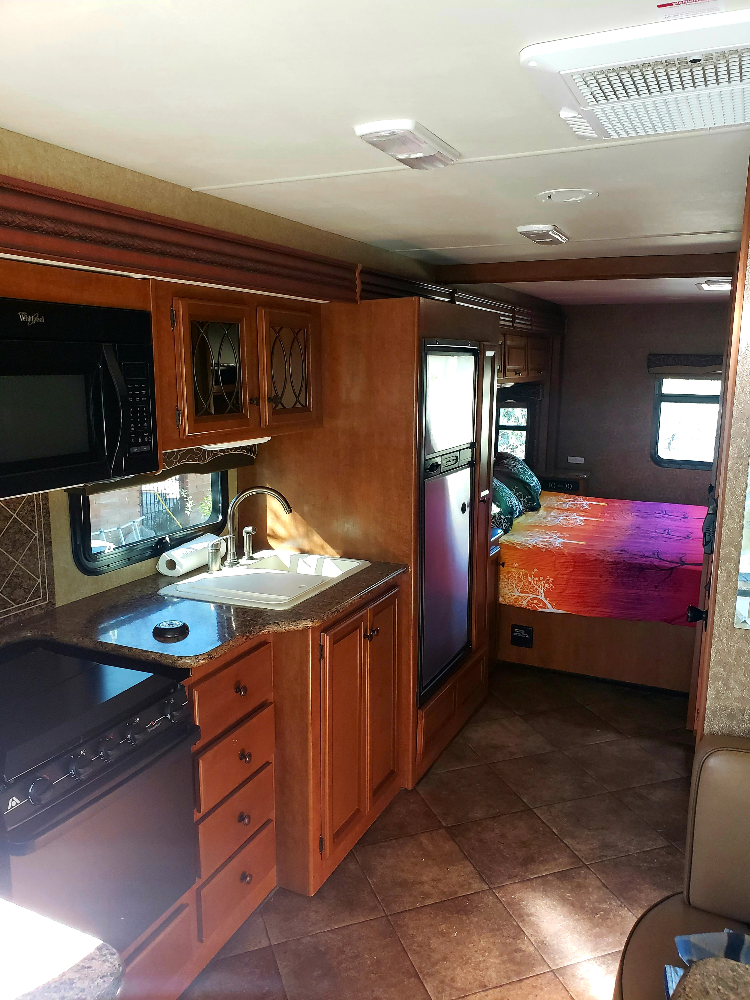 View from the front to the back.. Thor Windsport 2015