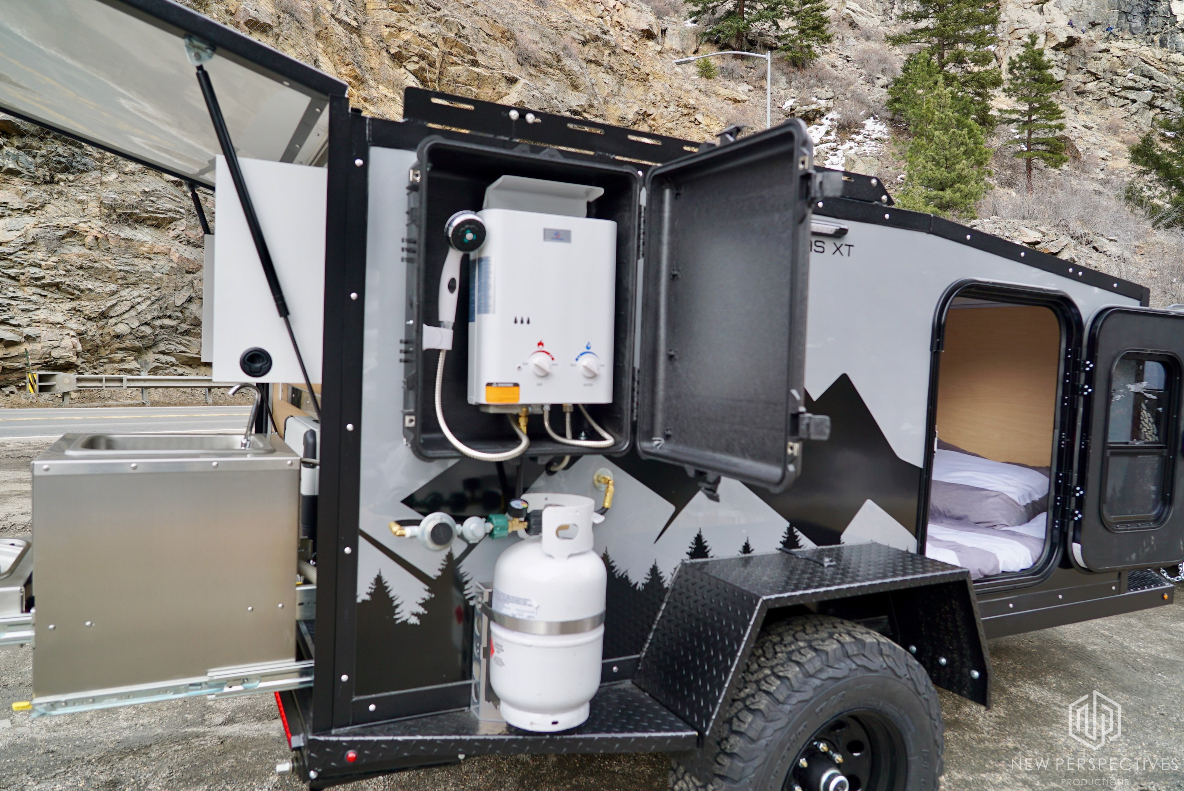 Boreas XT Off-Road Camper — Solar, Galley, Sleeps 2–4