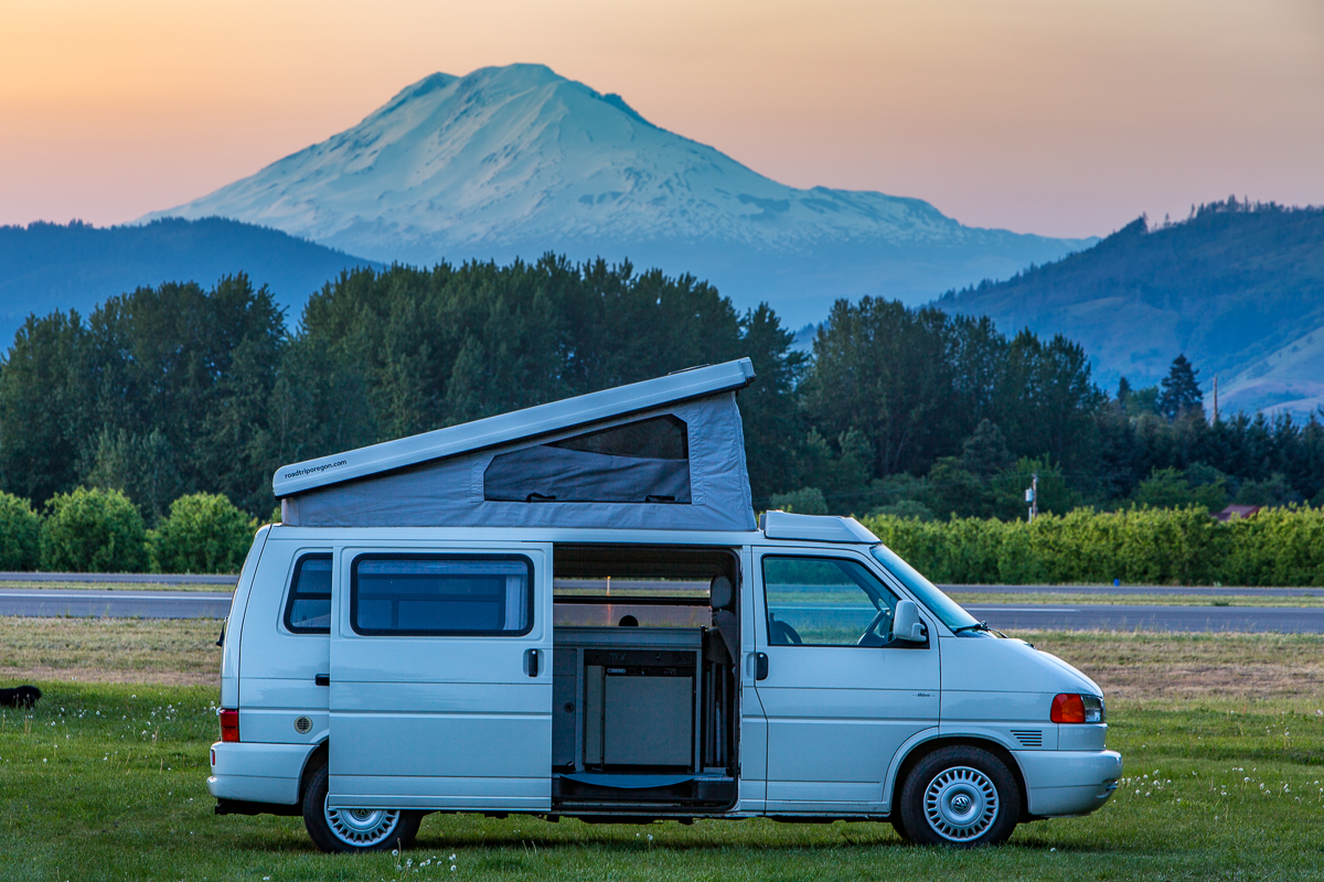 EuroVan Camper Exterior Electrical Inlet and Cover