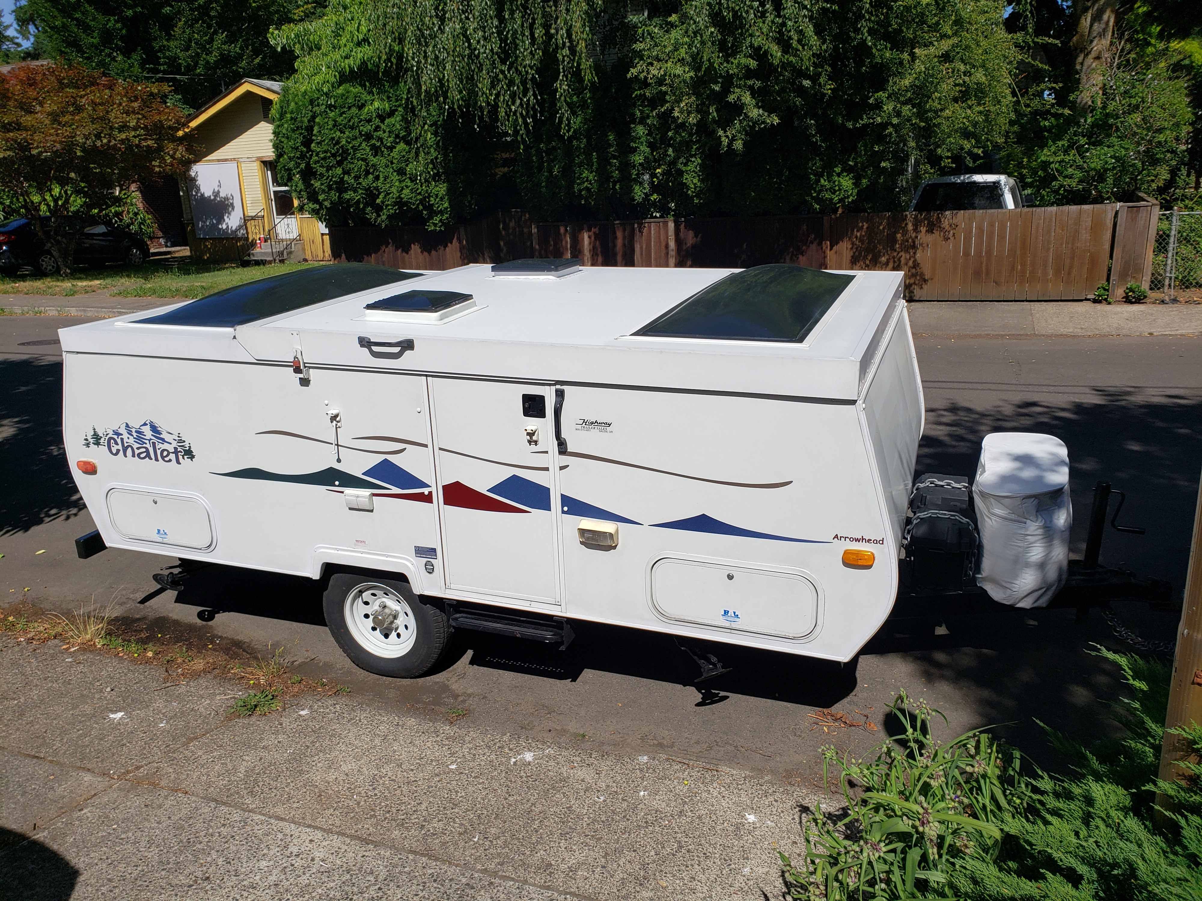 Folding trailer RV Rental 