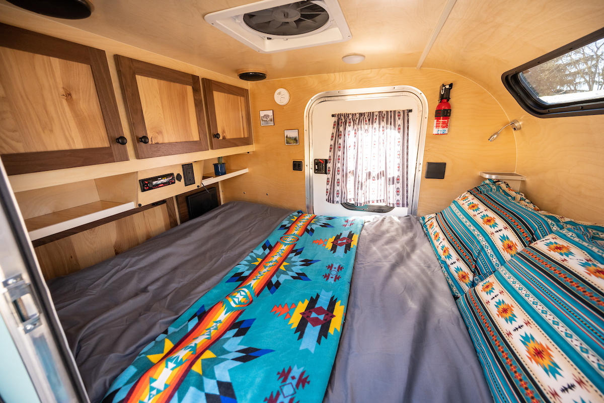 Custom made bedding by White Buffalo . Aero Teardrop The Steel H/C 2022