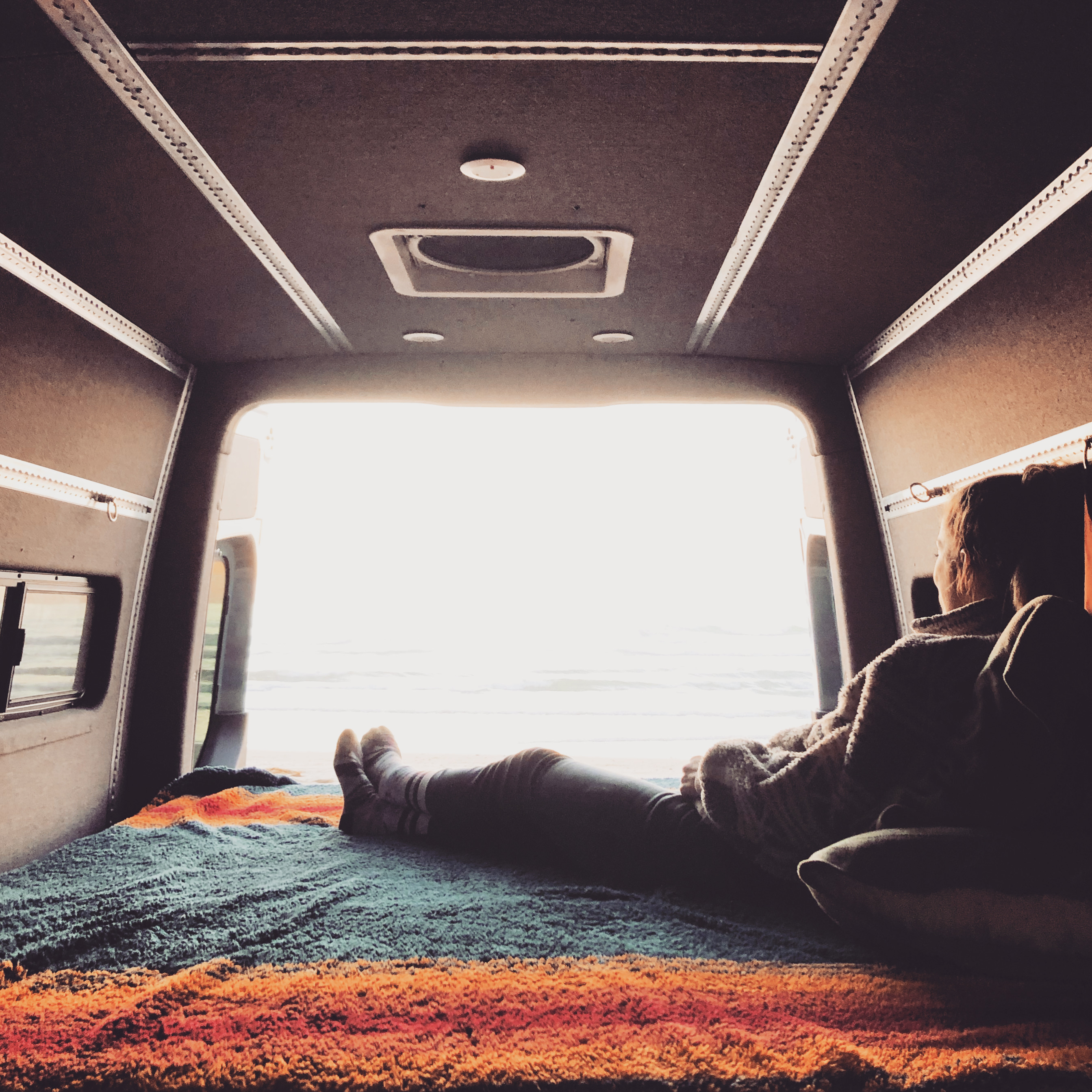 We scoured the internet looking for the most comfy mattress we could find. And... we found it! 6in thick tri-density queen size can sleep someone 6ft!
Location: Encinitas CA. Mercedes-Benz Sprinter 2021
