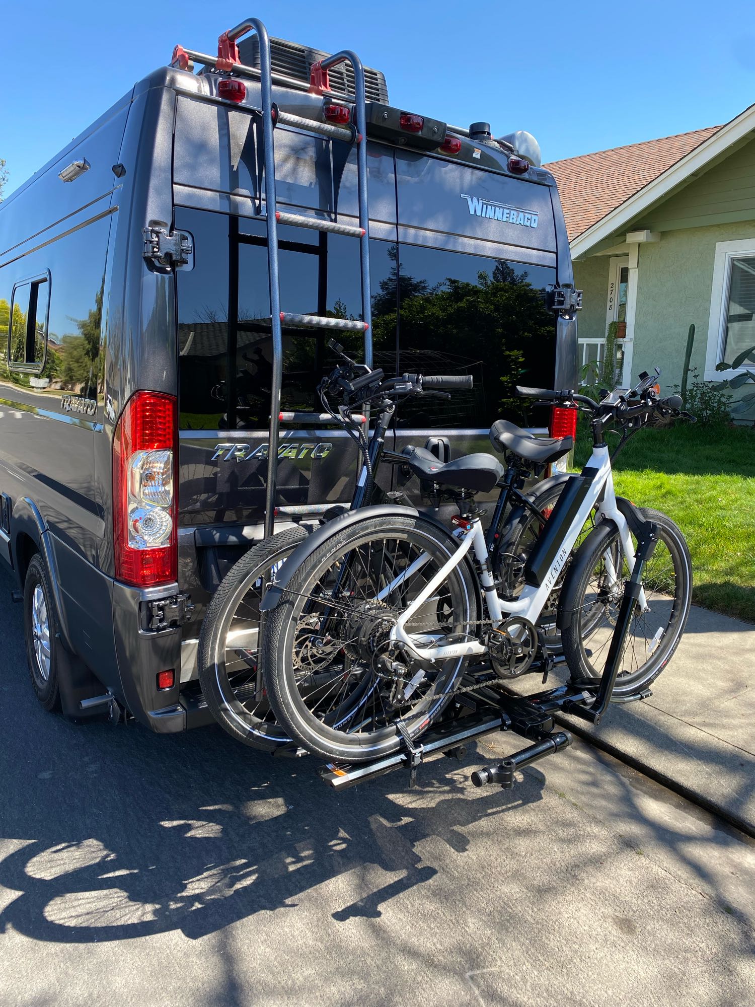 Travato bike online rack