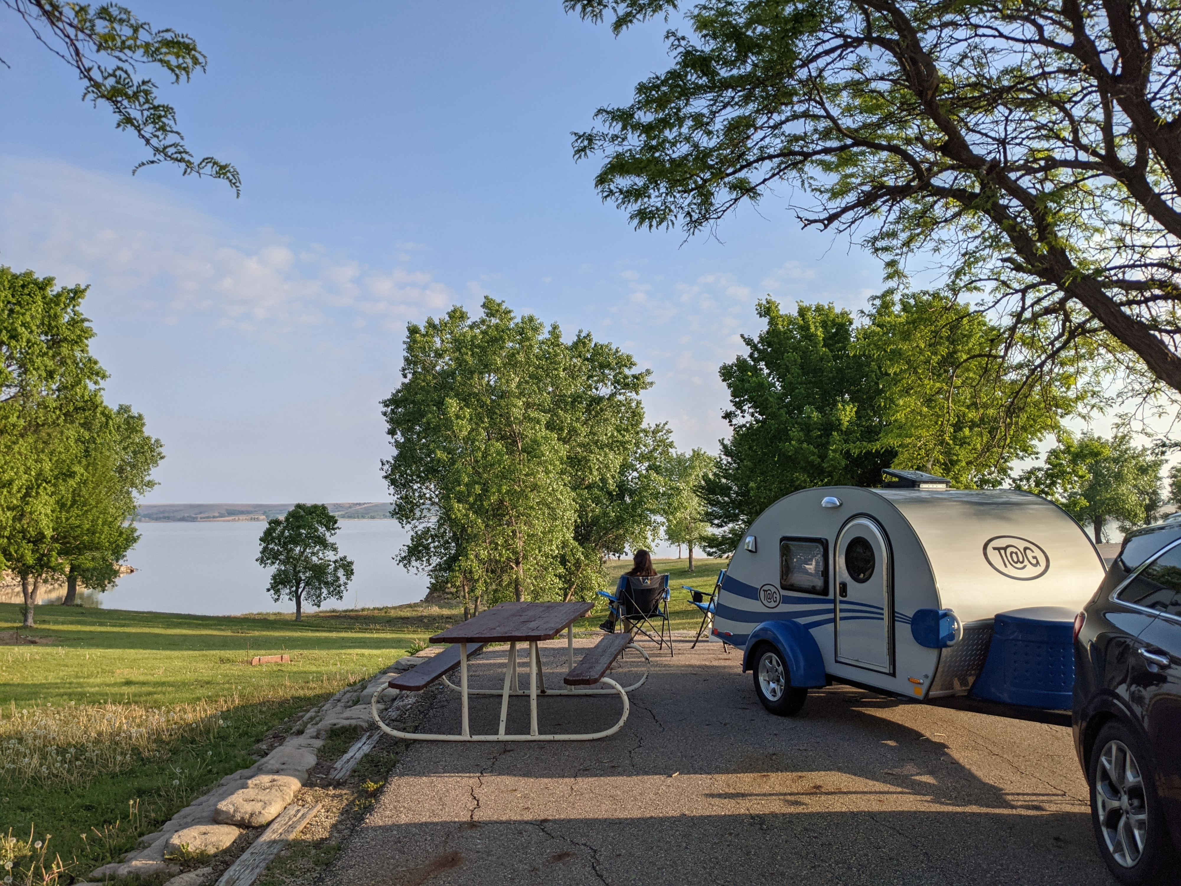 T@g Max Teardrop with Solar and Side Tent!
