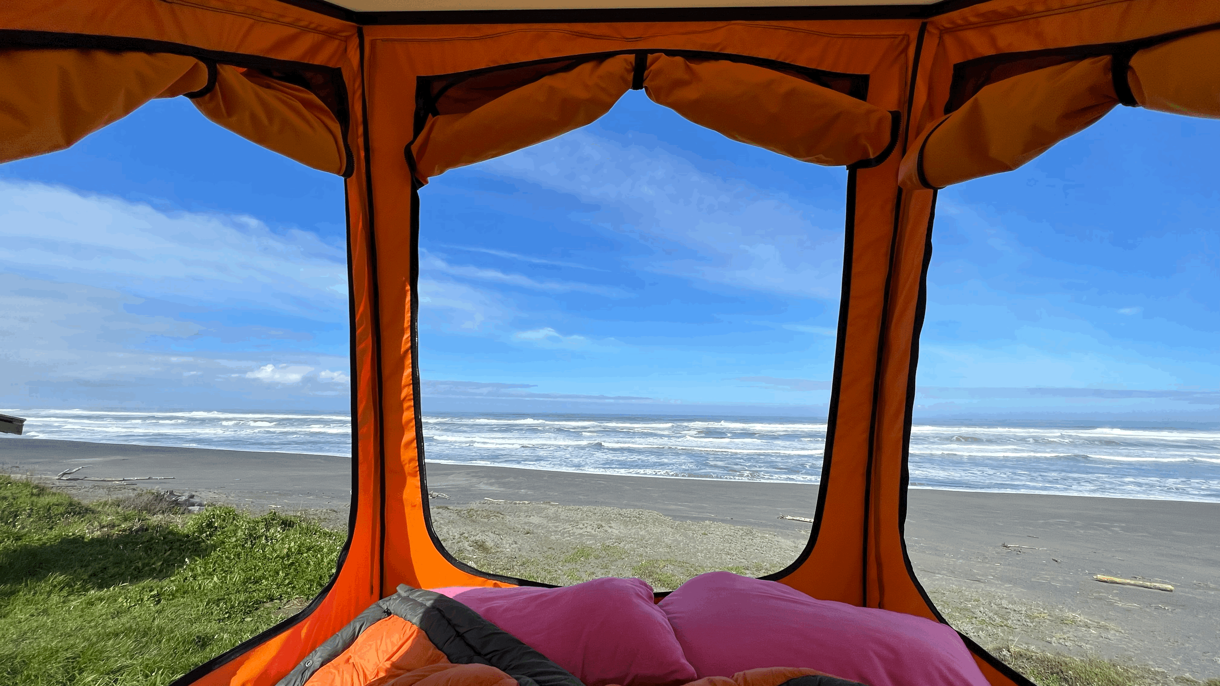 270 degree views up high. Toyota Tacoma 2018