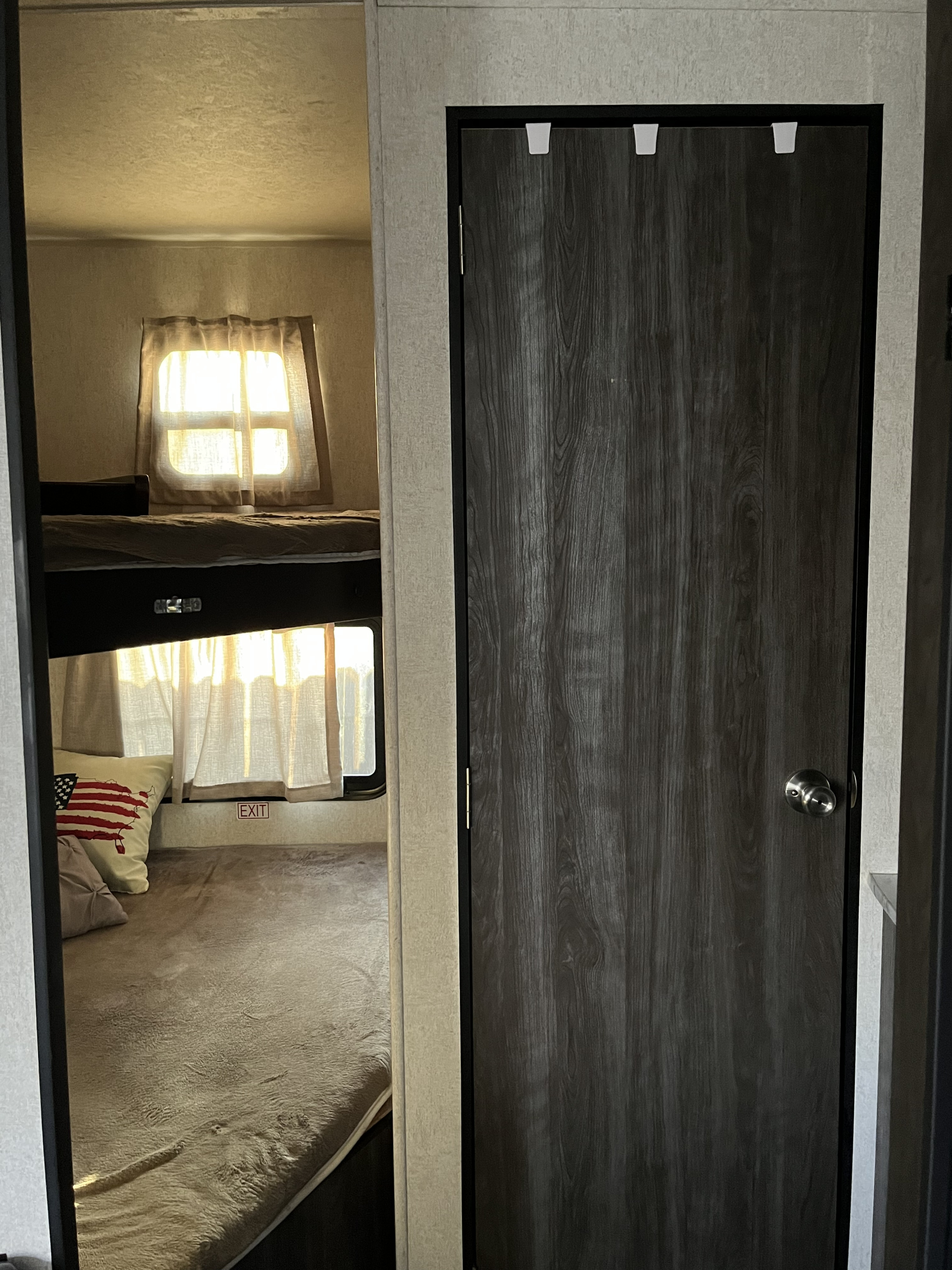 Two can fit per bunk bed . Highland Ridge RV Open Range 2019