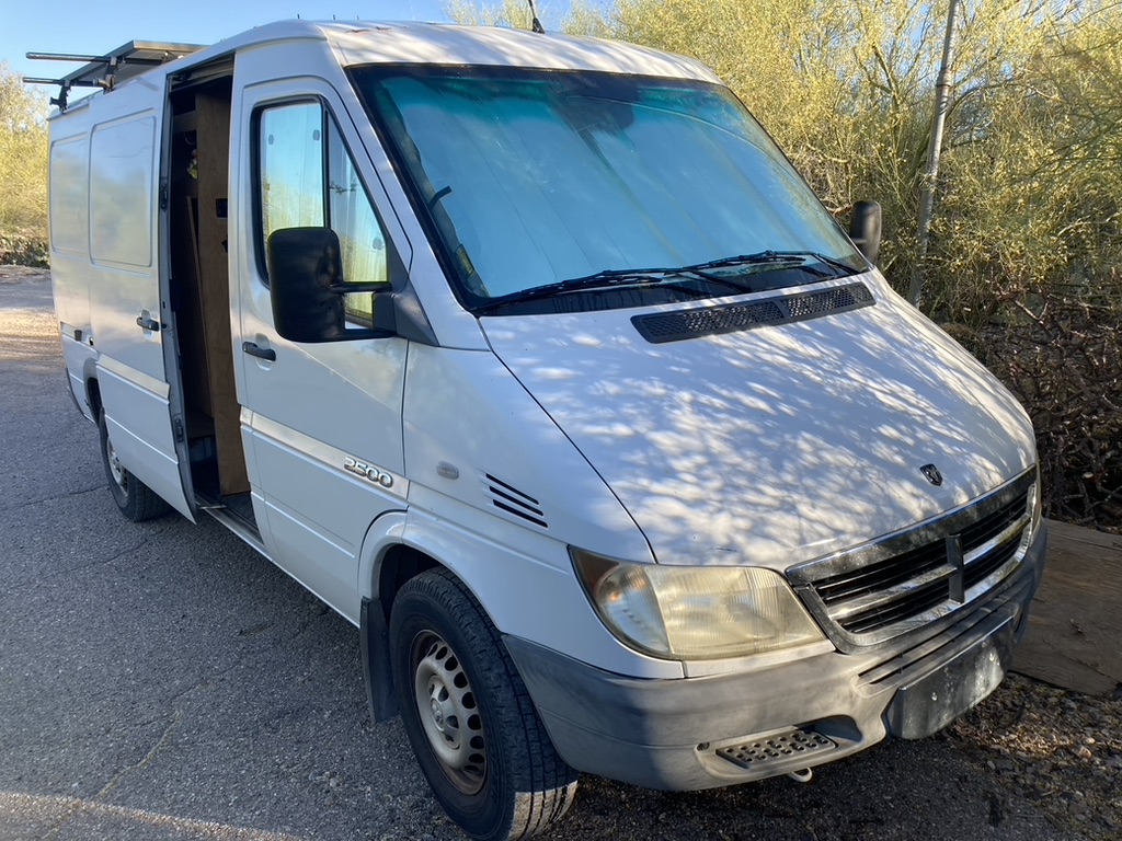 2003 Dodge Sprinter, 144" wheelbase, good mpg