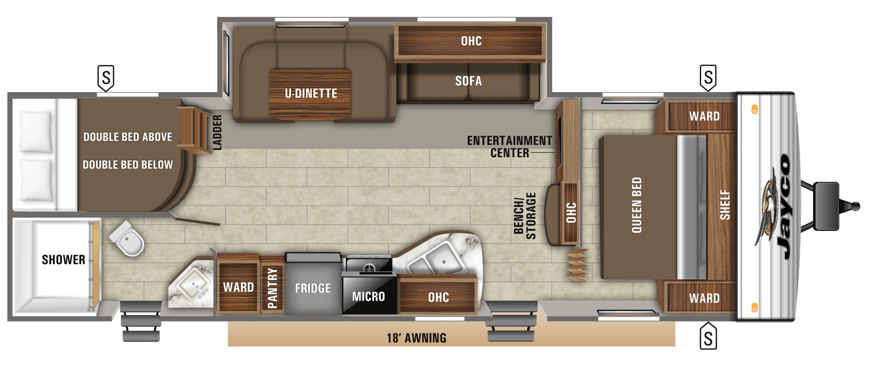 Travel trailer RV Rental 