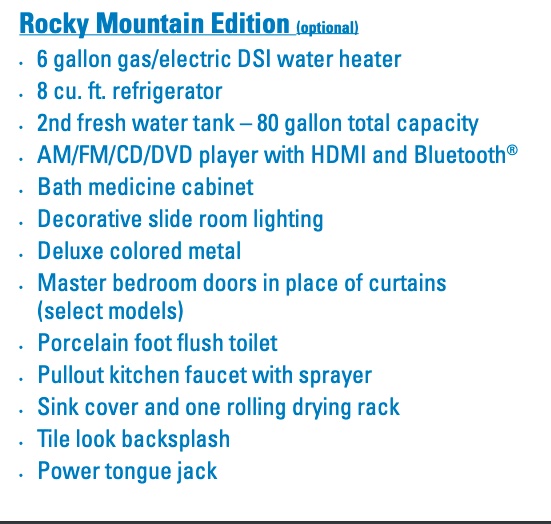 Travel trailer RV Rental 