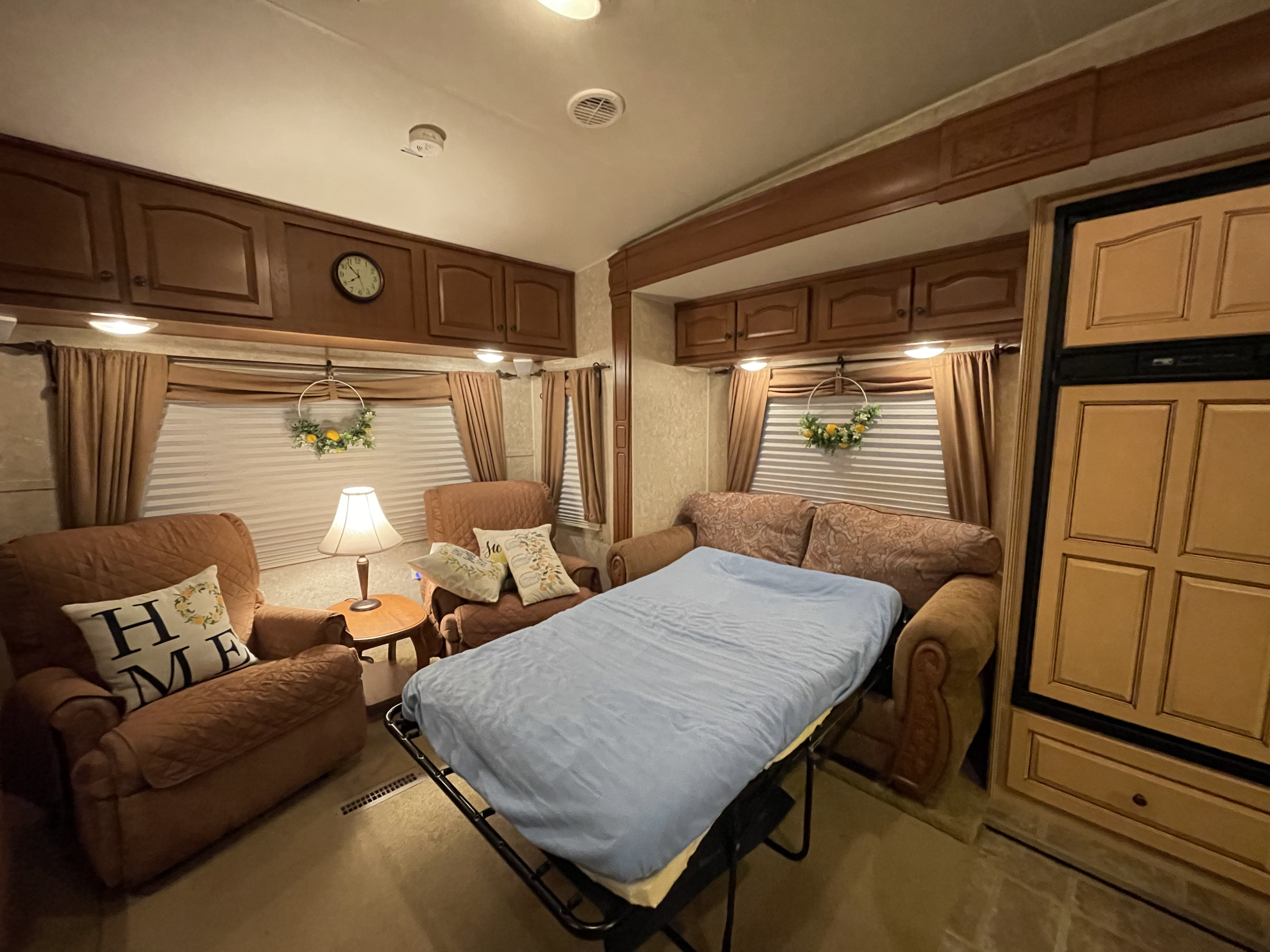 Bed time!. Open Range RV Open Range RV Fifth Wheel 2010