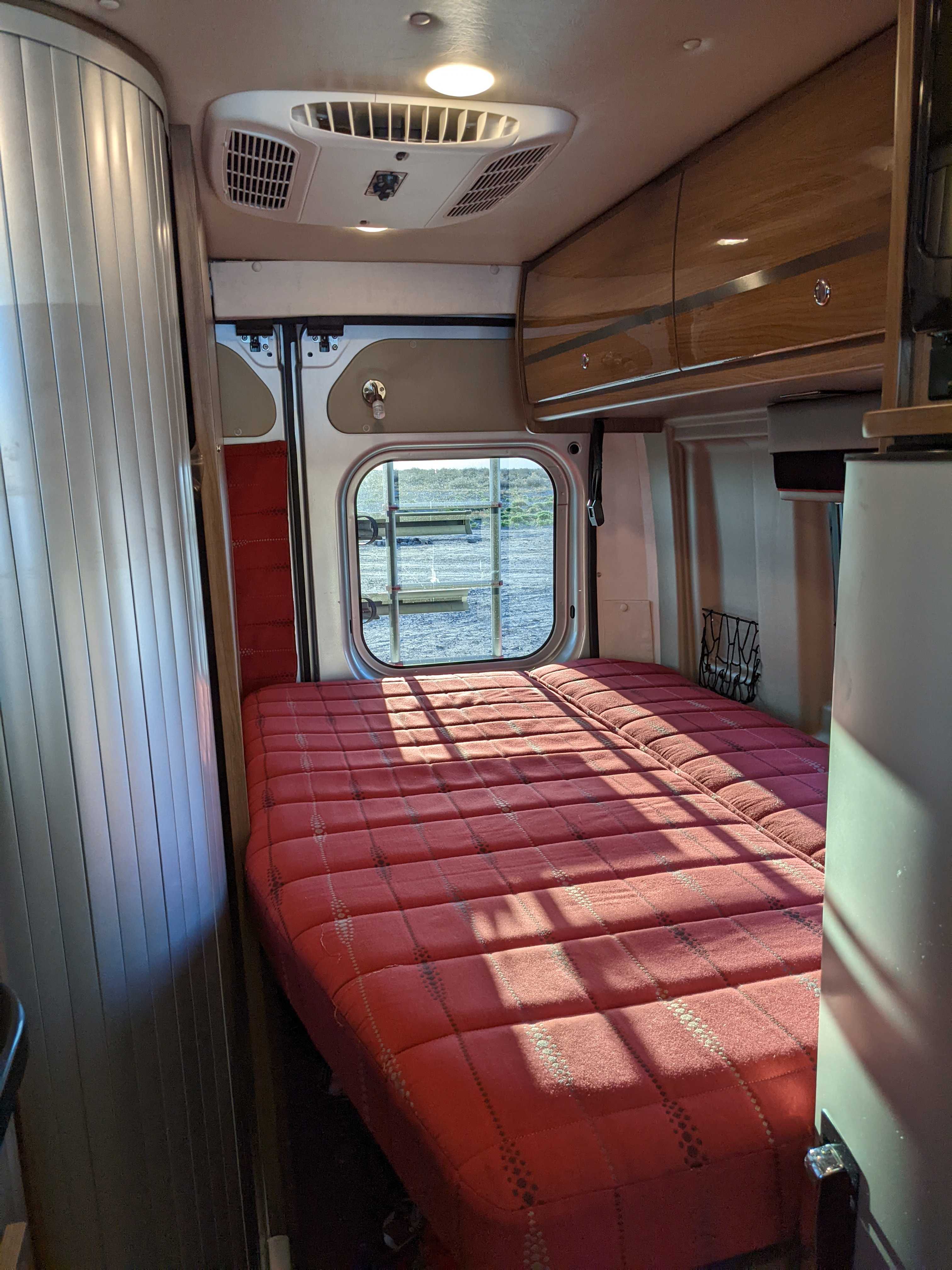 Bed #1. Winnebago Travato 2016