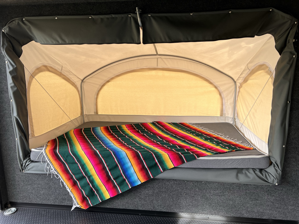 Mattress has waterproof cover. (Not pictured). InTech RV InTech RV Trailer 2020