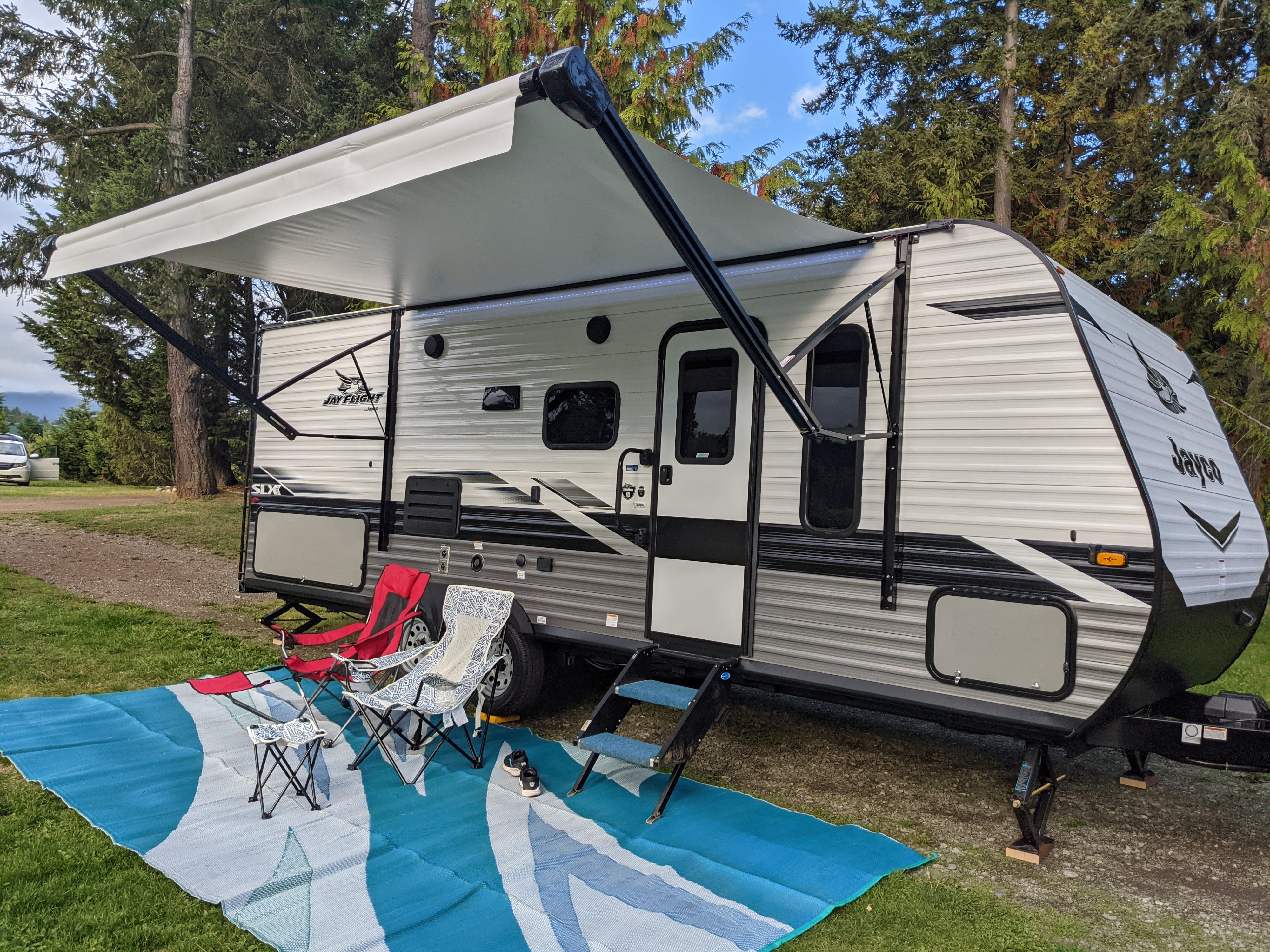 Well stocked and cute trailer