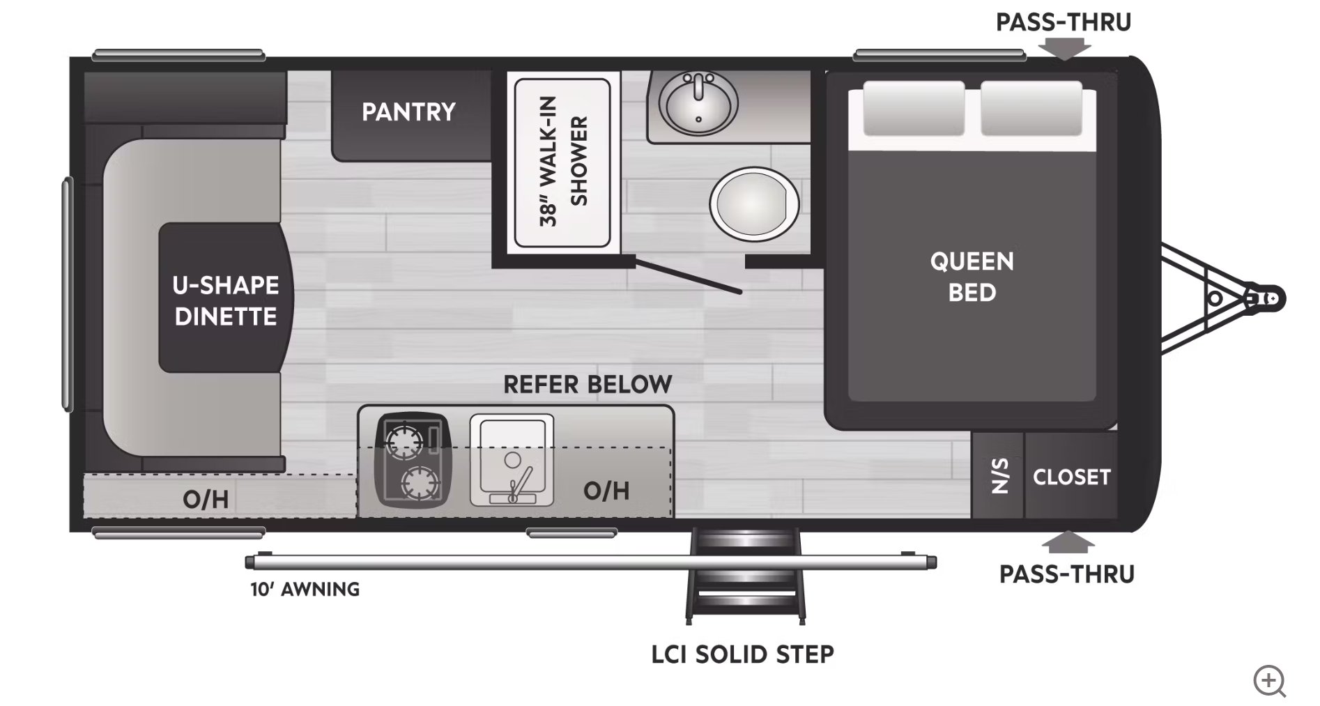 Travel trailer RV Rental 