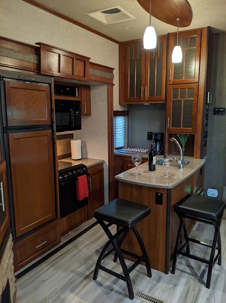 Toy hauler RV Rental 