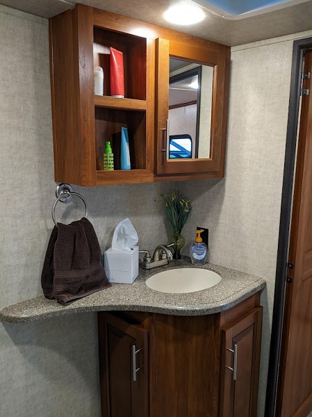 Toy hauler RV Rental 