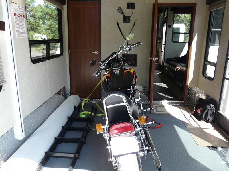 Toy hauler RV Rental 