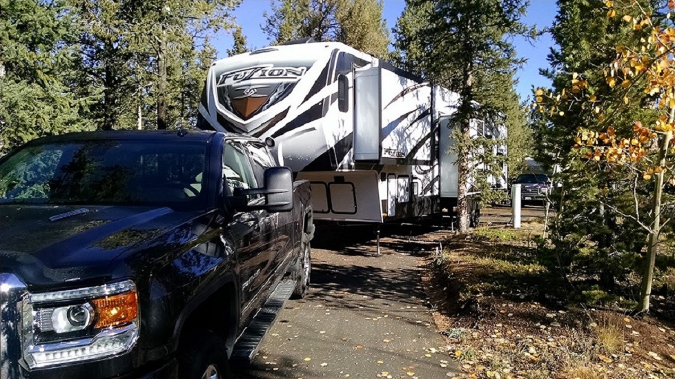 Toy hauler RV Rental 