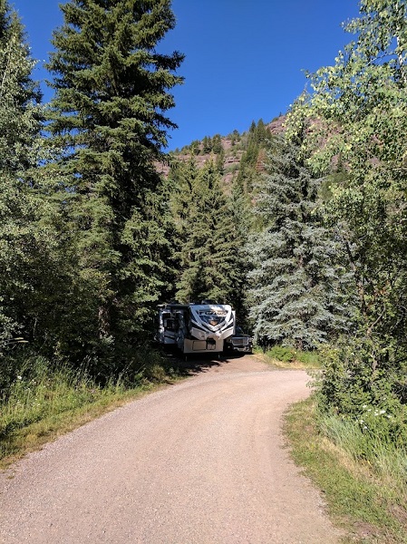 Toy hauler RV Rental 