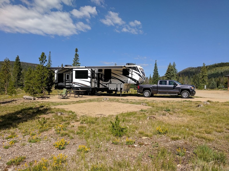 Toy hauler RV Rental 