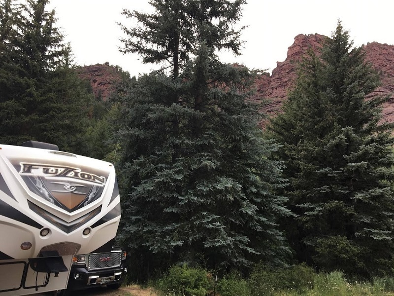 Toy hauler RV Rental 