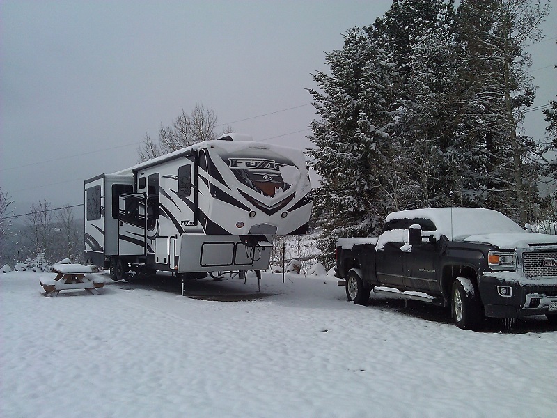 Toy hauler RV Rental 