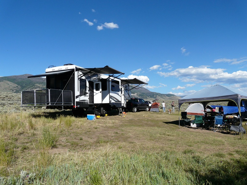 Toy hauler RV Rental 