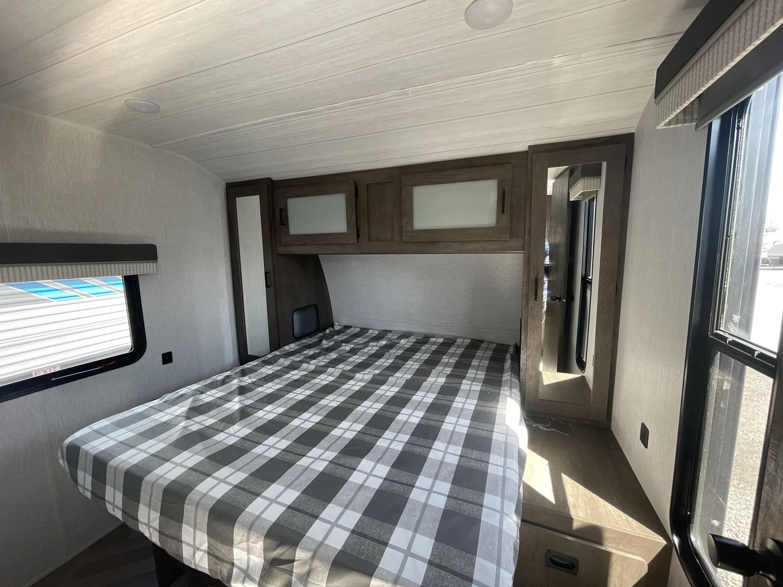 Front master bedroom. Forest River Salem 2021