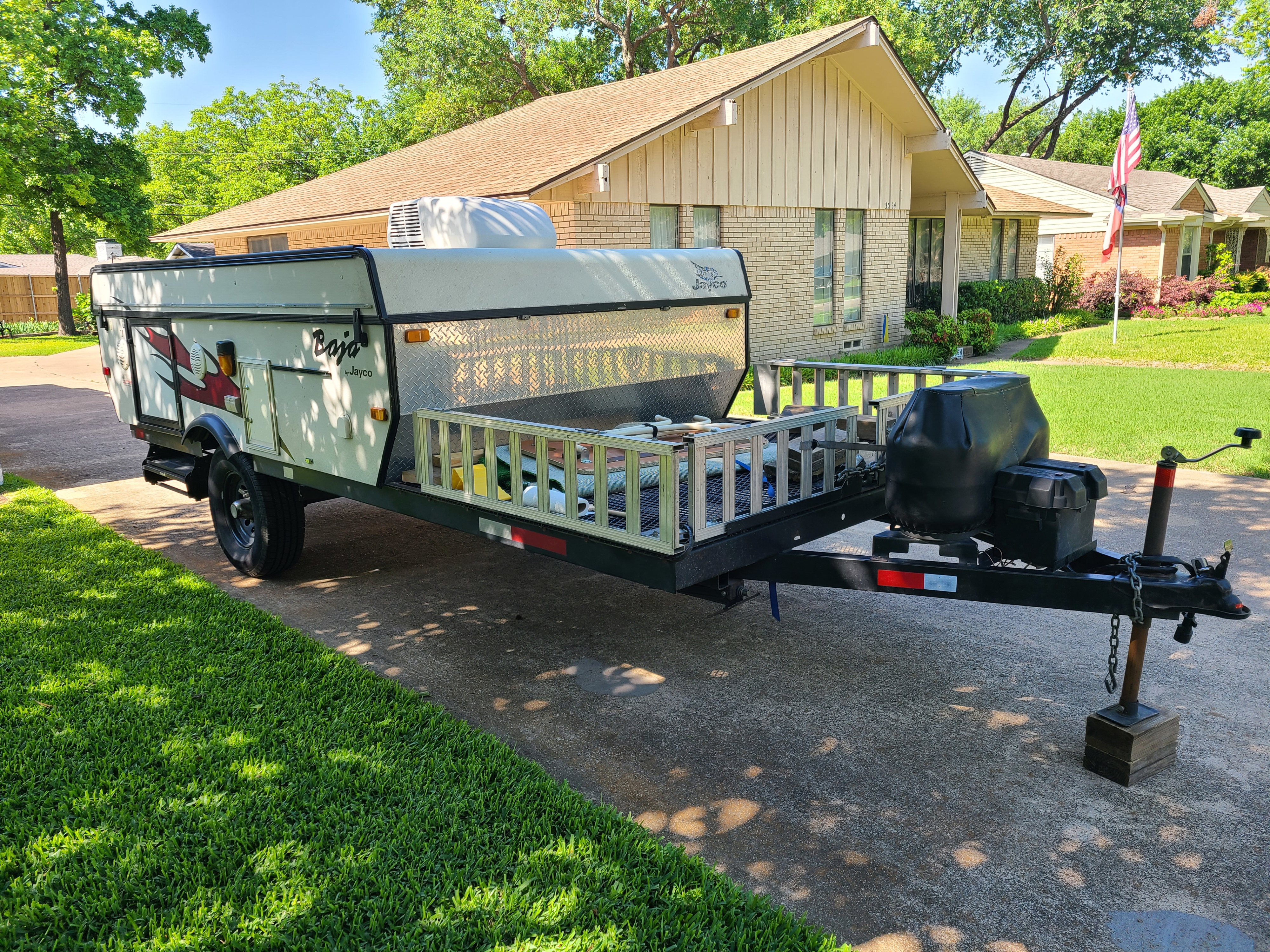Folding trailer RV Rental 