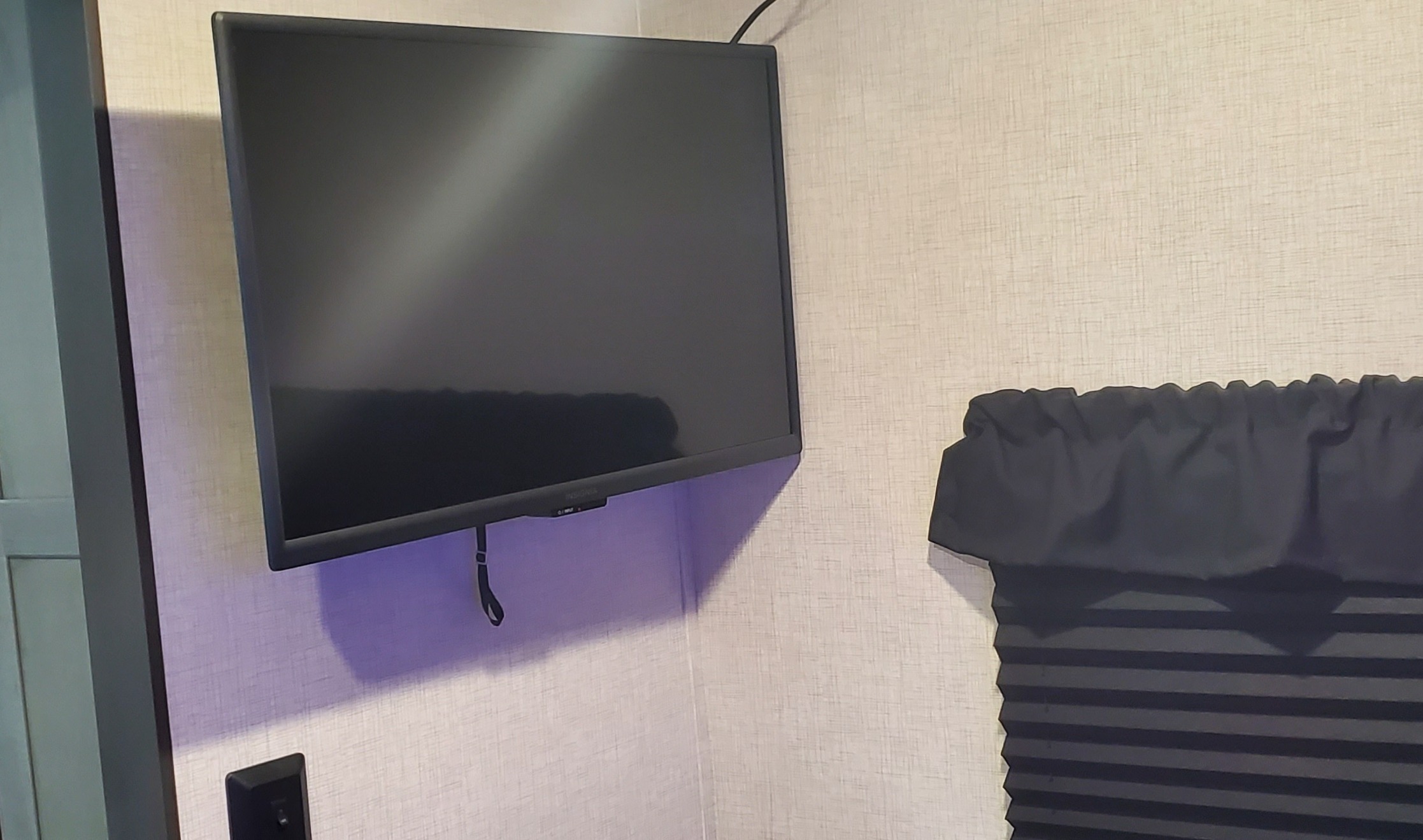 TV in master bedroom. Crossroads RV Sunset Trail Super Lite 2021