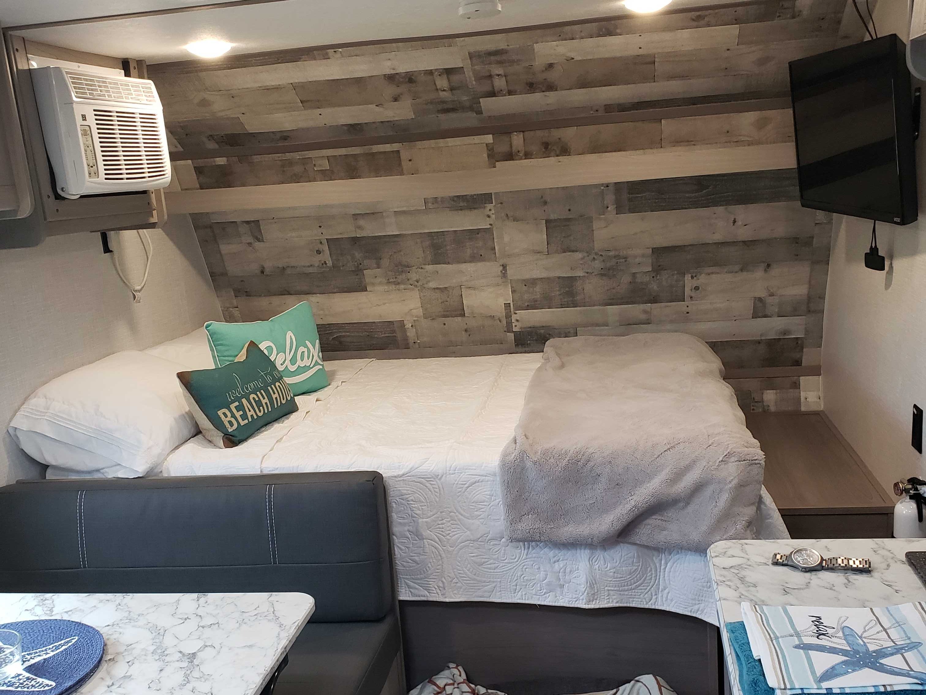 An extremely comfortable 12" Zinus Green Tea Cooling Gel Memory Foam Mattress. You'll sleep great here!. Coleman 17B 2022