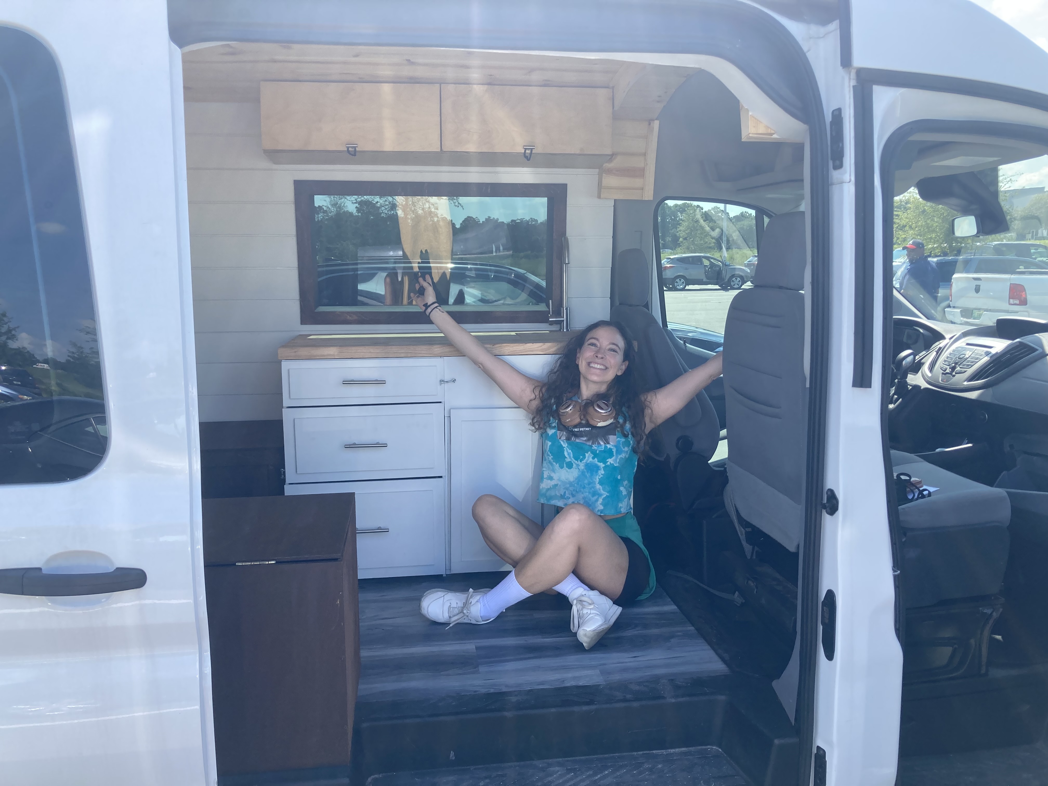Take a Load Off Vanny - 2018 Custom Transit - A/C and WeBoost!
