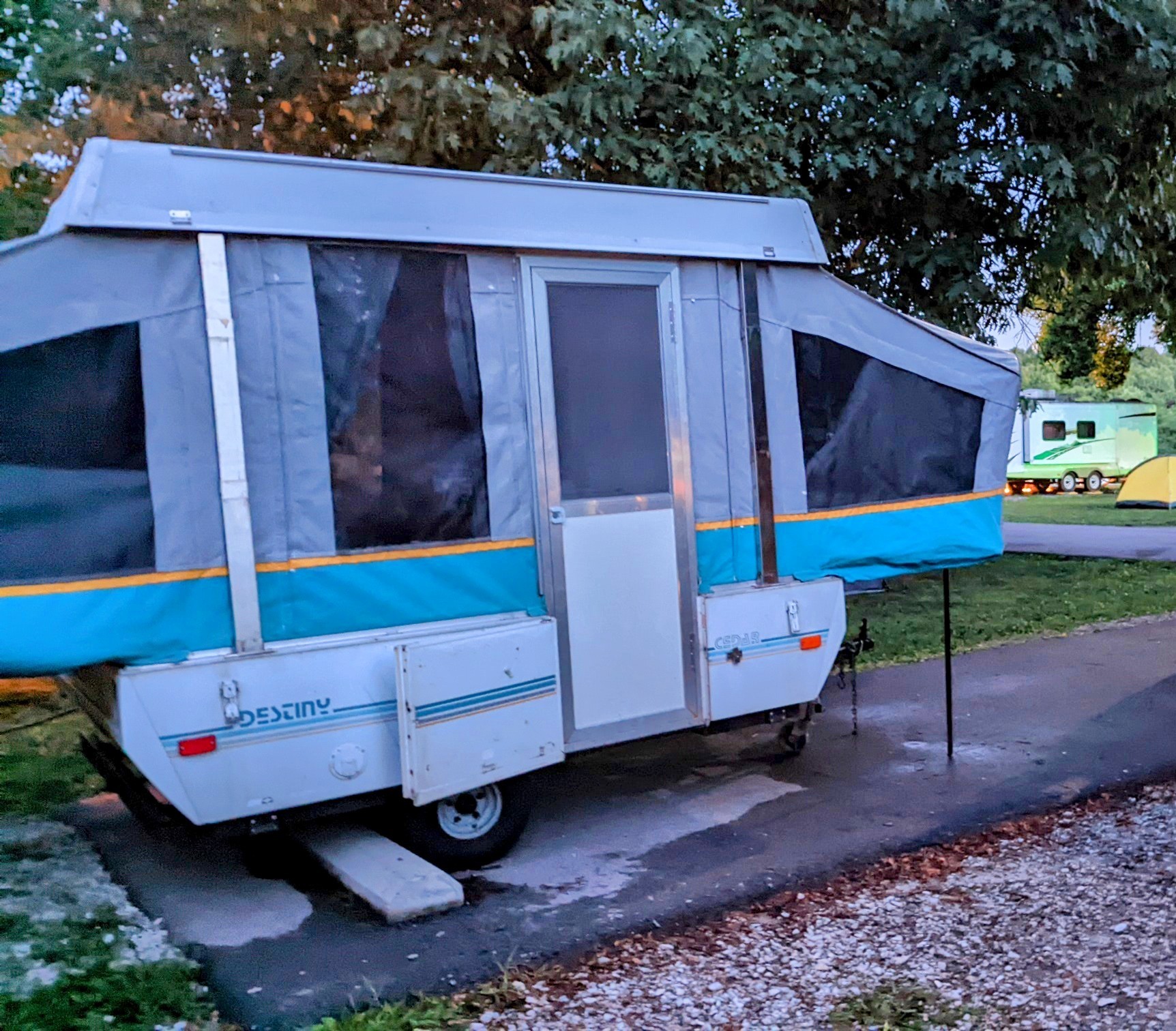 1993 coleman pop up clearance camper