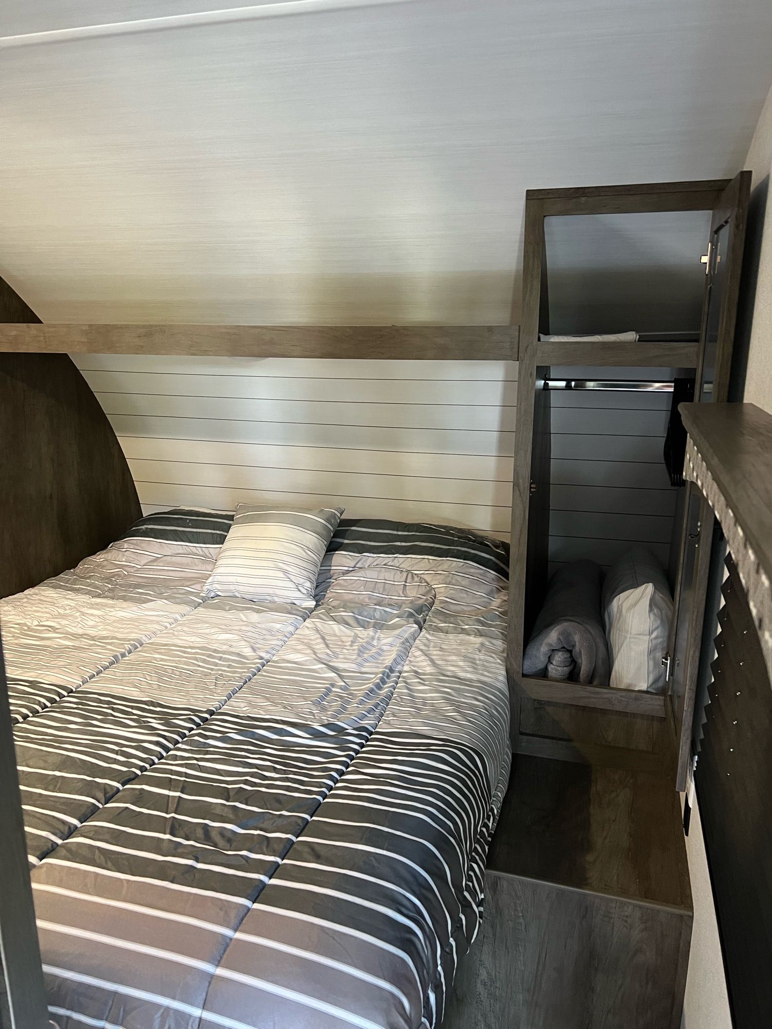 stocked with an extra blanket, pillow + pillow case & hangers in each closet.. Forest River Sonoma 2400BH 2020