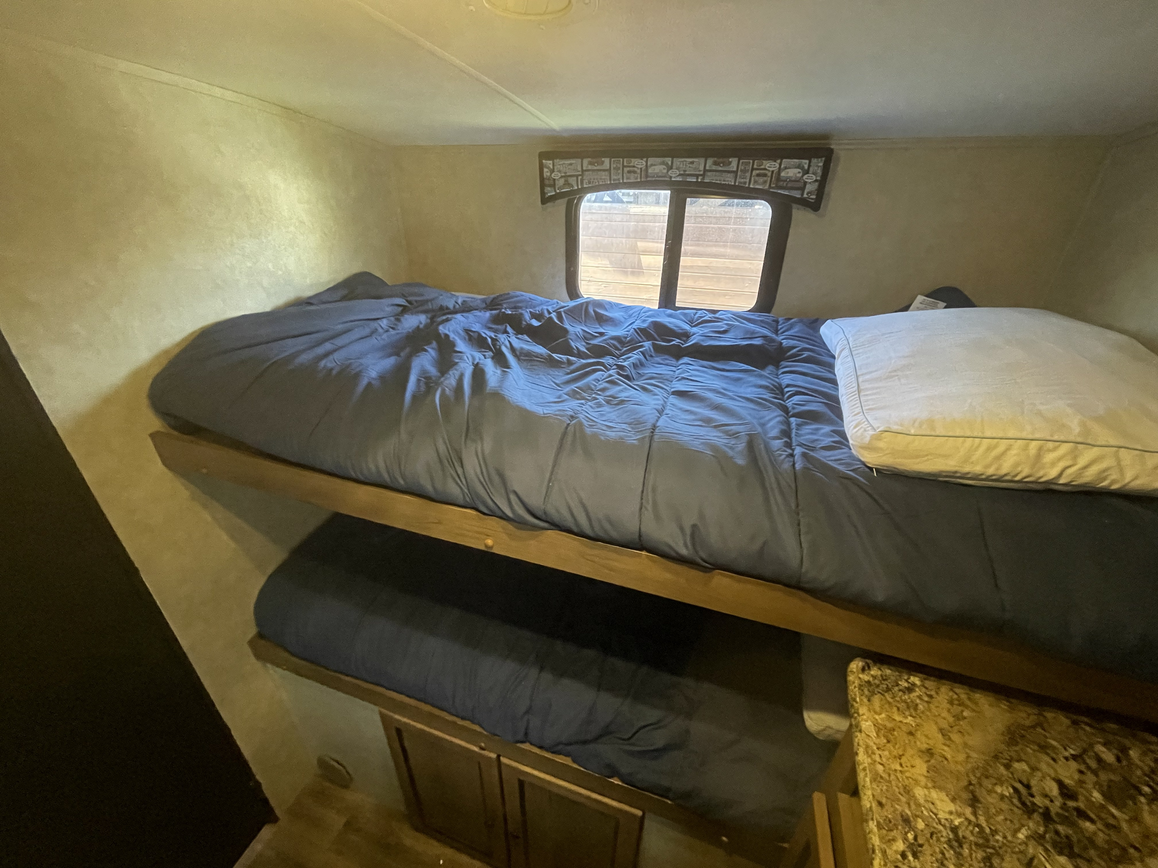 Bunk beds in separate bunkhouse. Cruiser RV Shadow Cruiser 2015