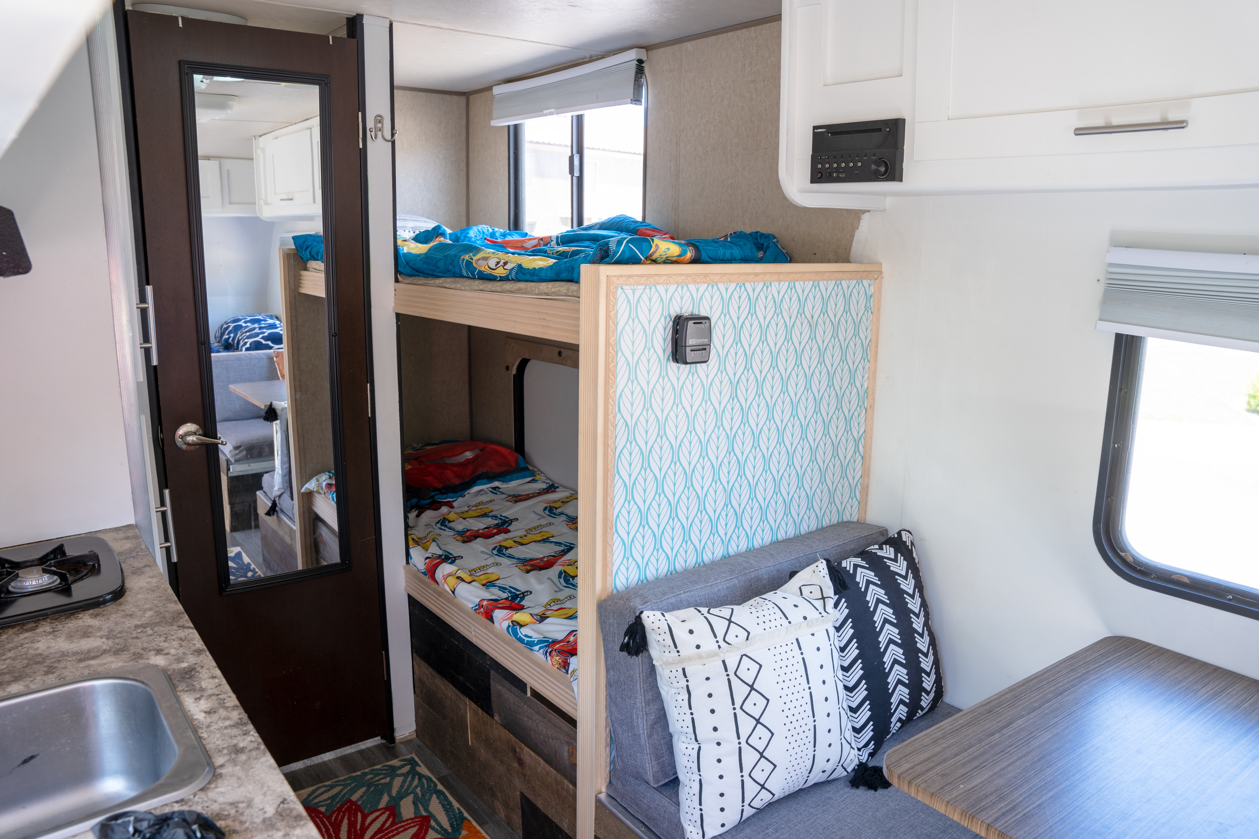 Main area of the Camping Trailer. . Forest River Cherokee Wolf Pup 2016