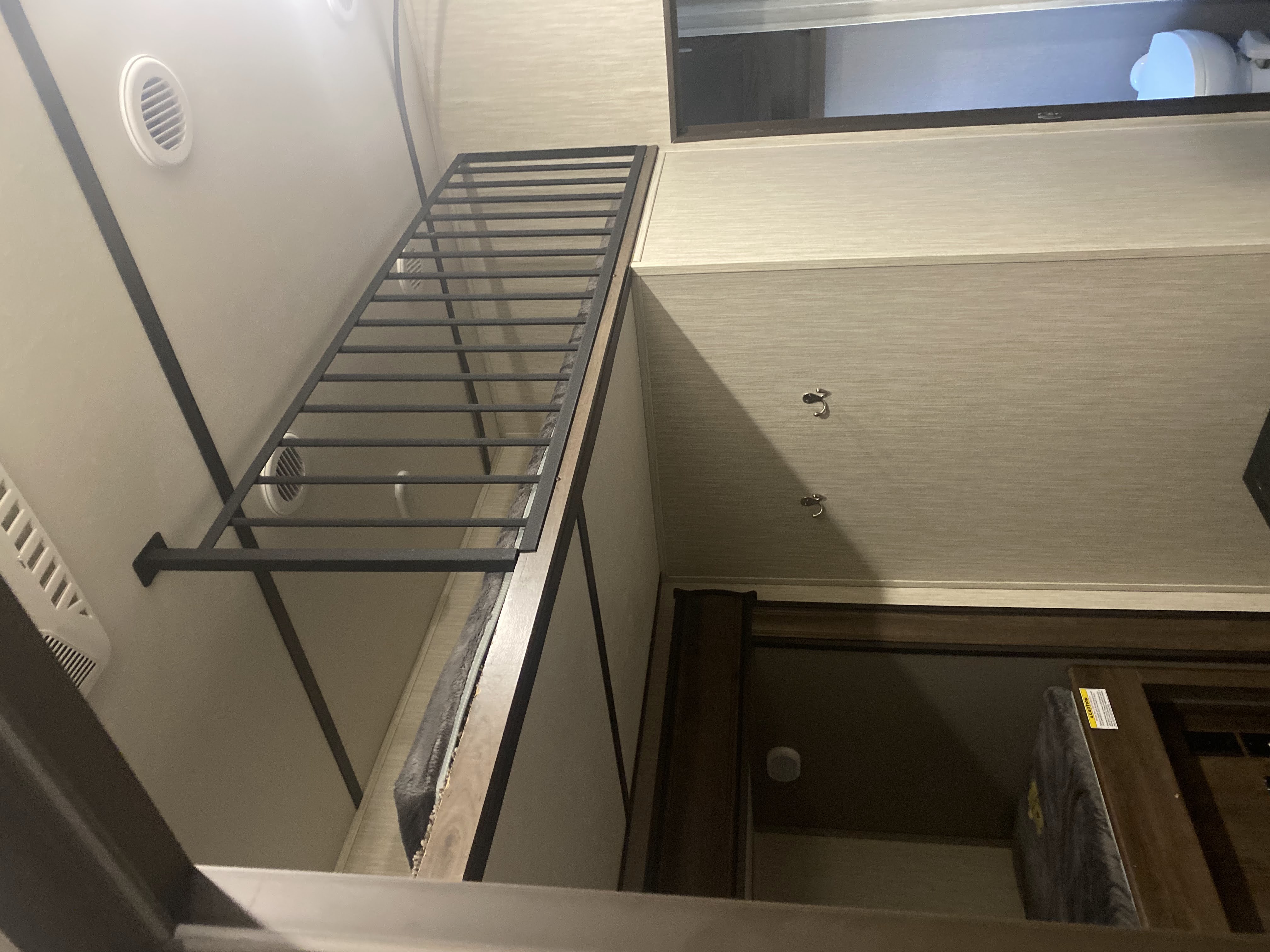 Inside the Bunk House (Loft Bed #4) . Crossroads RV Volante 2019