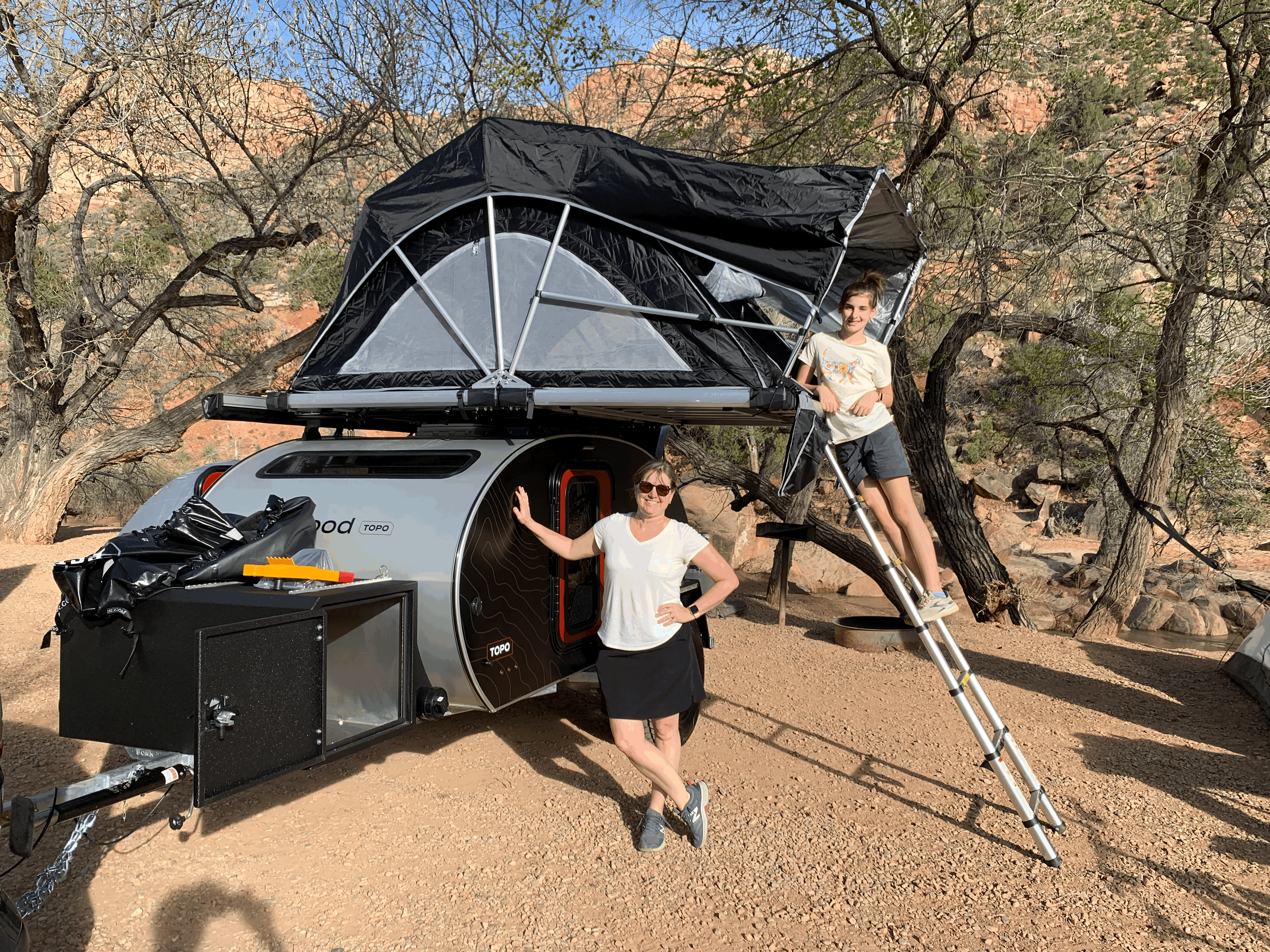 2022 Escapod Teardrop with Rooftop Tent