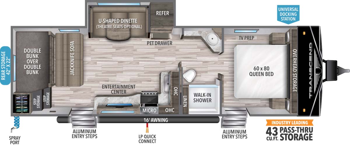 Travel trailer RV Rental 