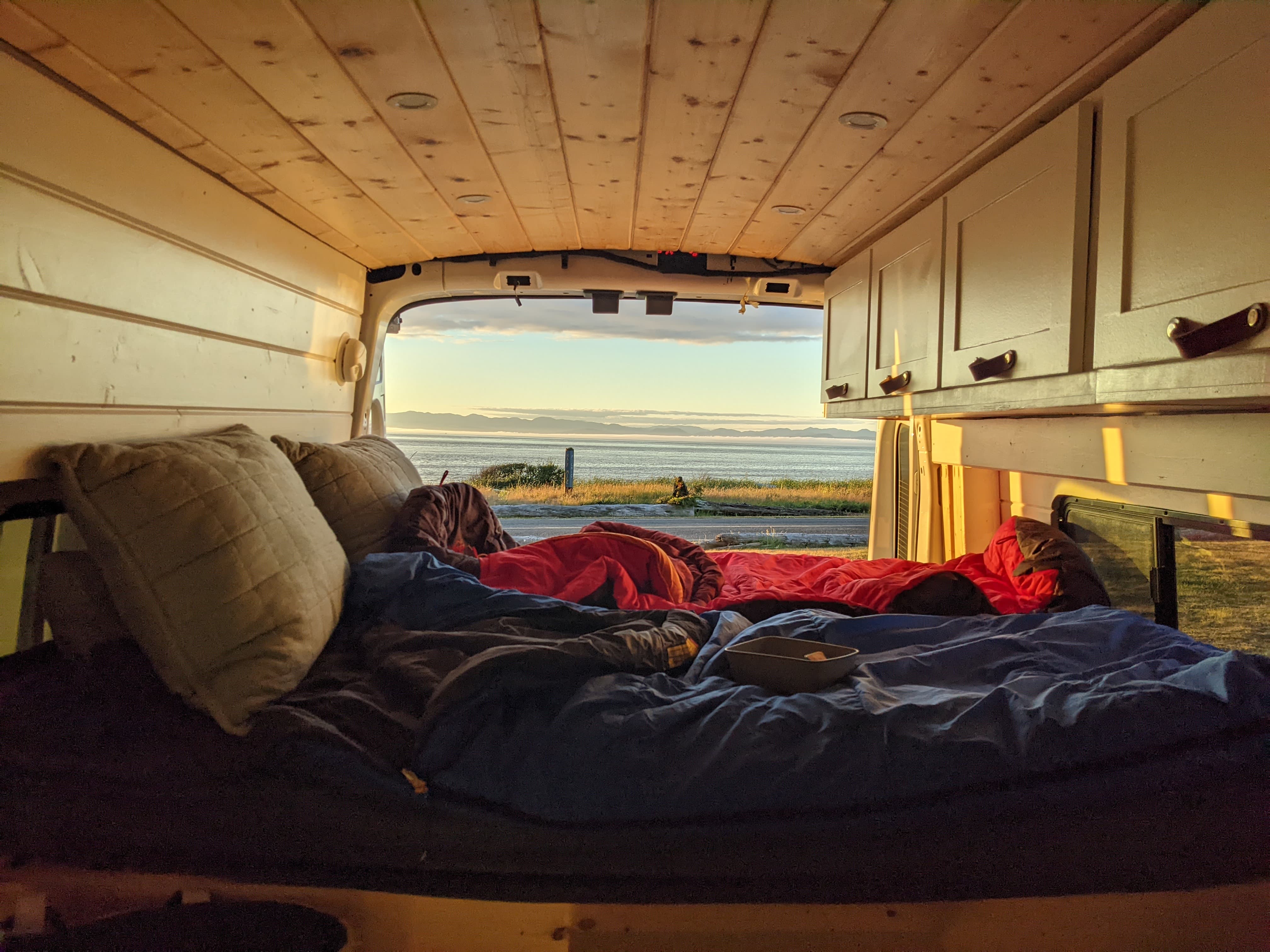 Every view is a waterfront view if you park in the right spot.. Ford Transit 2015