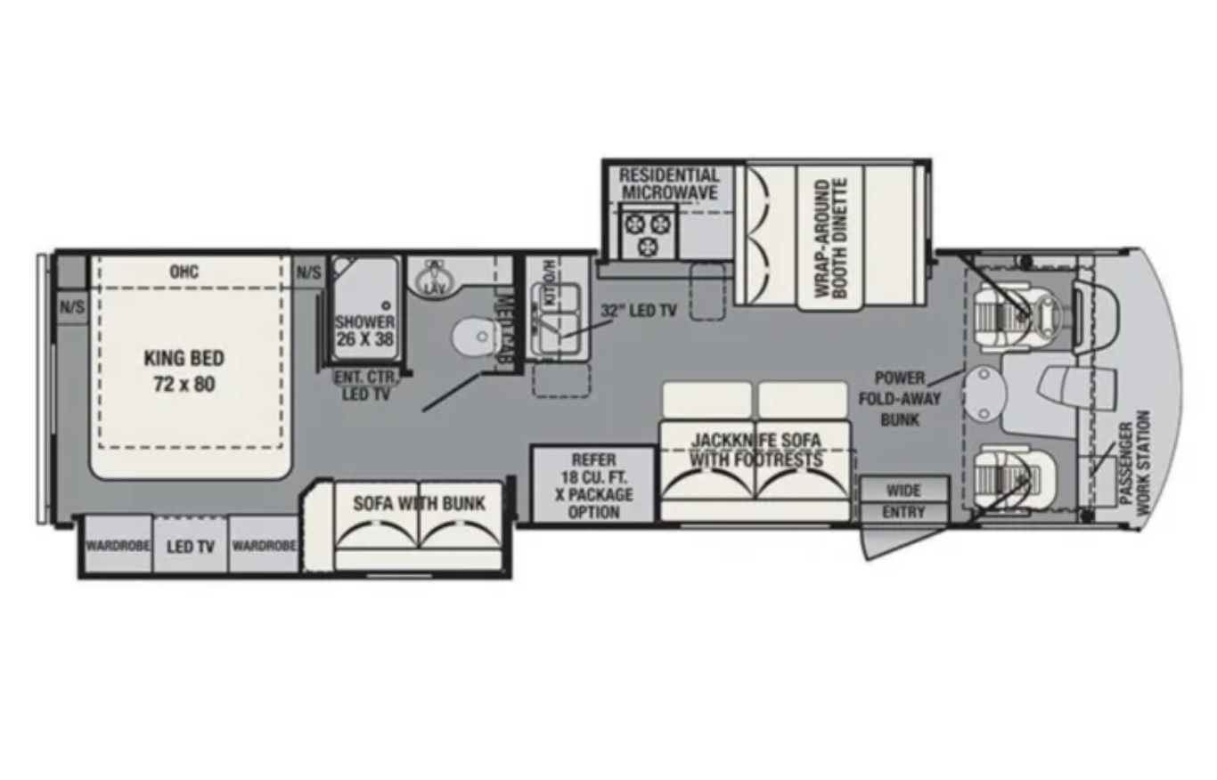 Class A RV Rental 