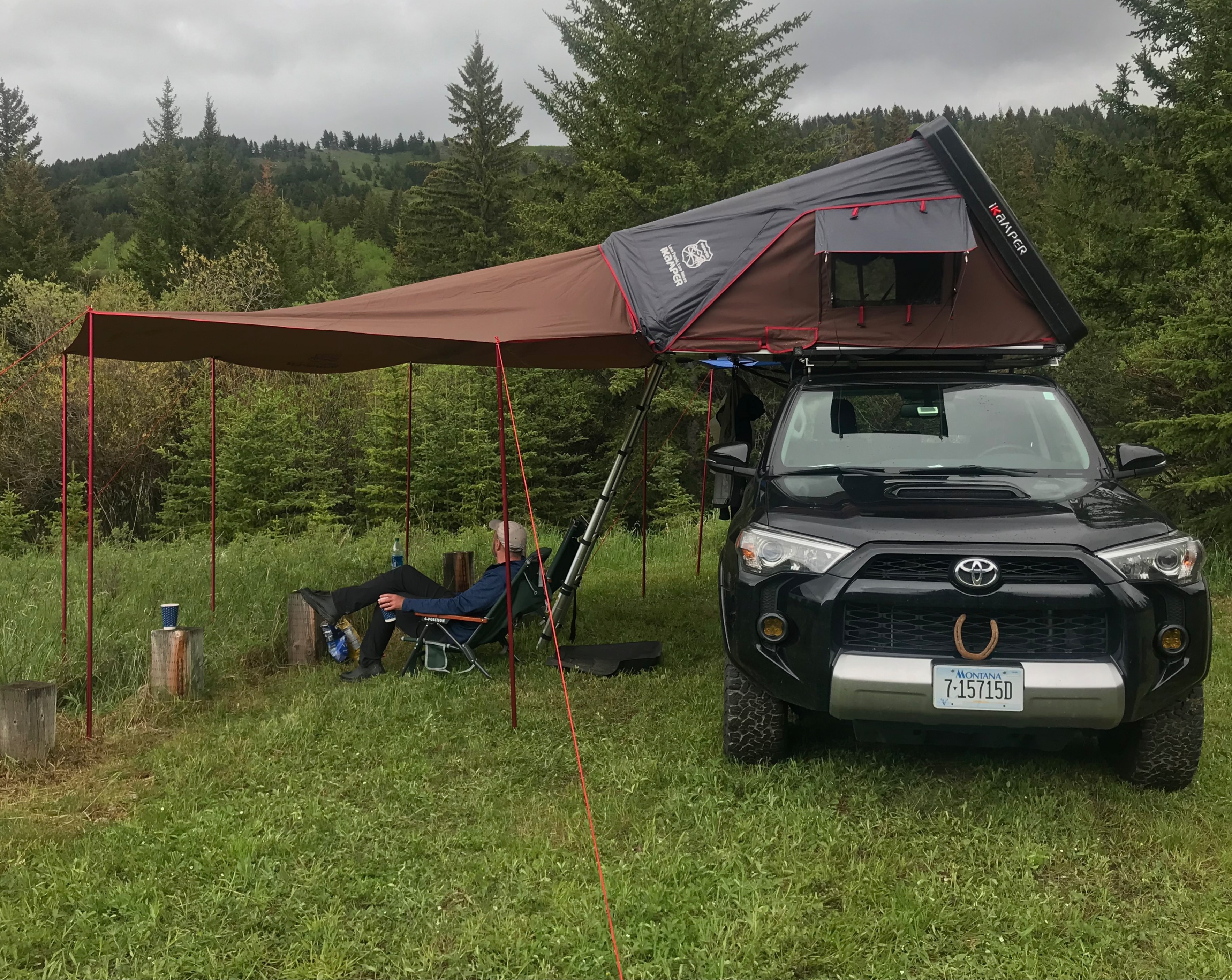 2018 Toyota 4 Runner TRD Premium Truck Camper Rental in Bozeman
