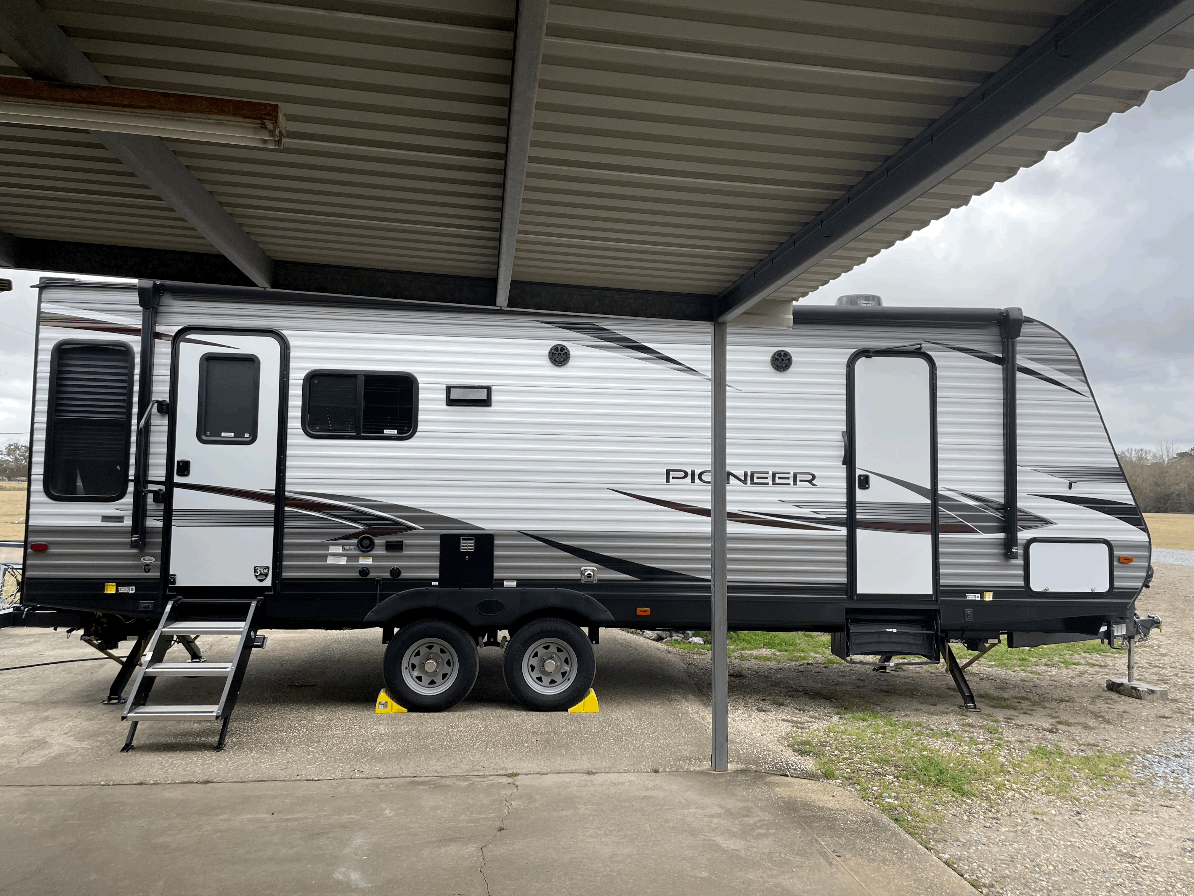 2021  Heartland Pioneer rear living nice modern decor camper