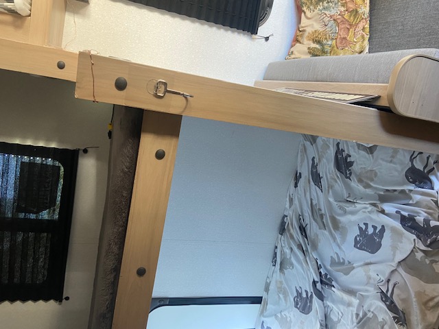 Twin bunks for extra storage or sleeping . Cruiser RV Hitch 17 BHS 2021