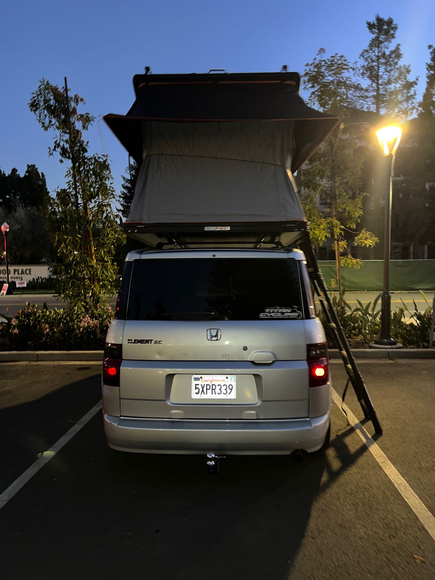Honda element rooftop hot sale tent