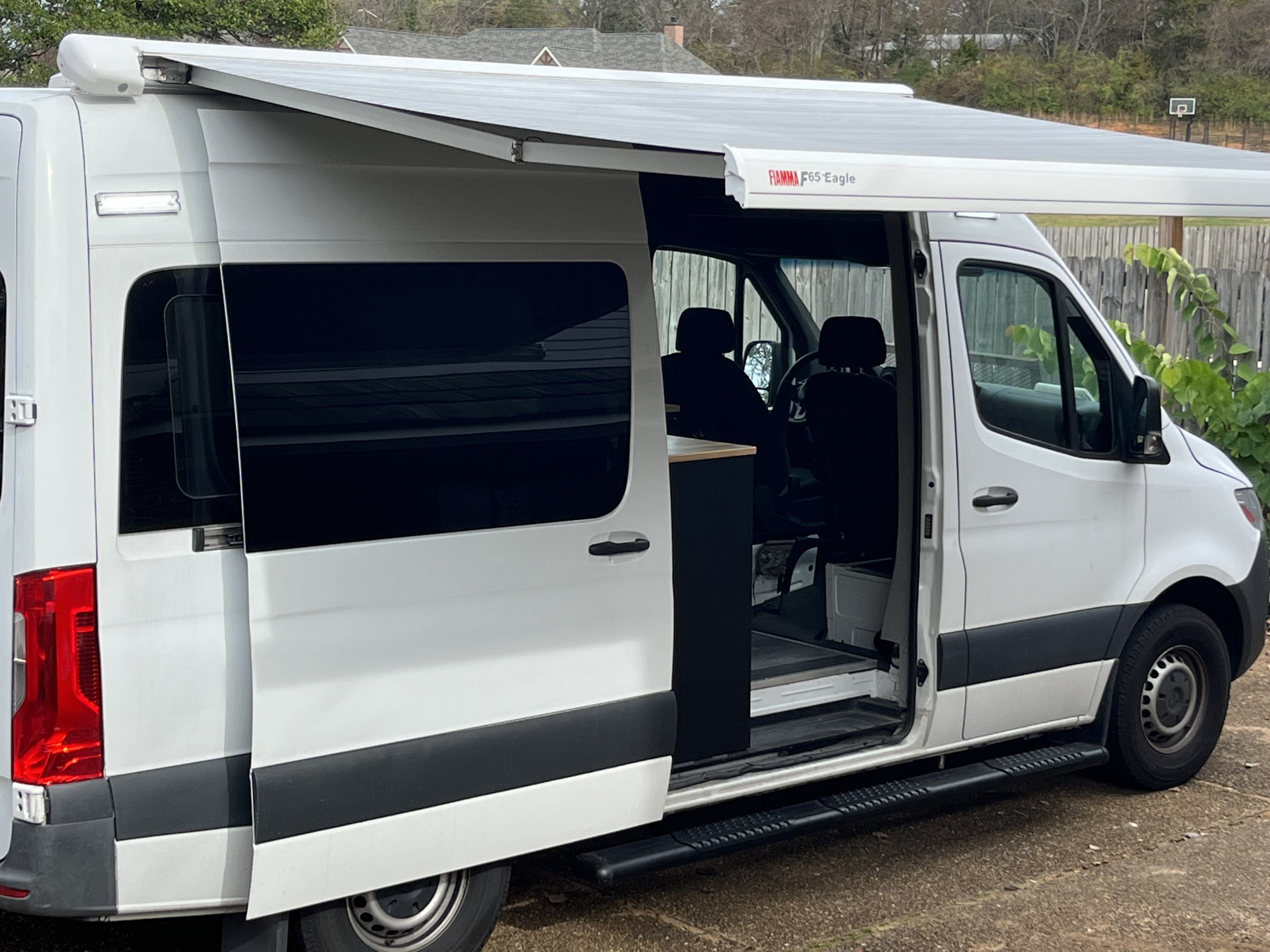 2019 Mercedes Sprinter high top with LARGE 74" bed