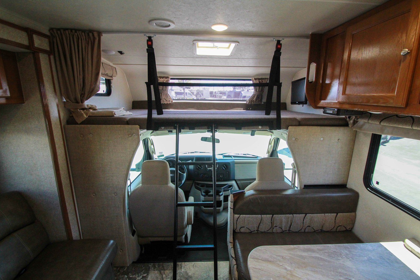 The “loft”. Coachmen Leprechaun 260QB 2019