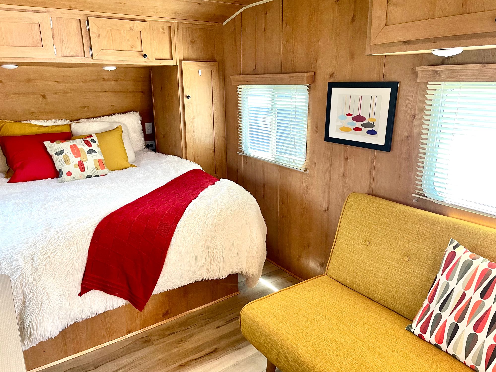 Well equipped kitchen . Riverside RV Retro 2020