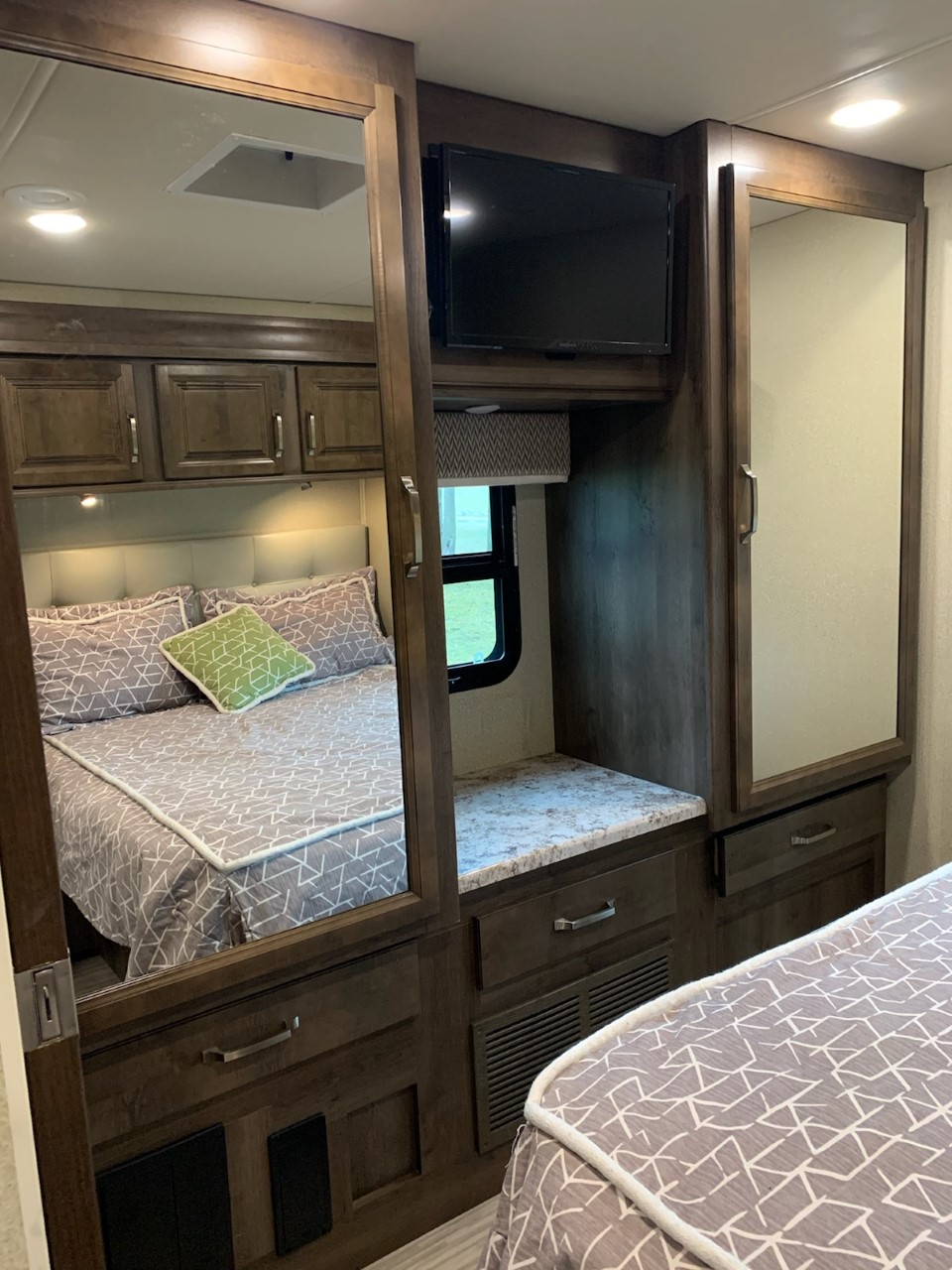 Master Bedroom Closets. Entegra Coach Esteem 2019