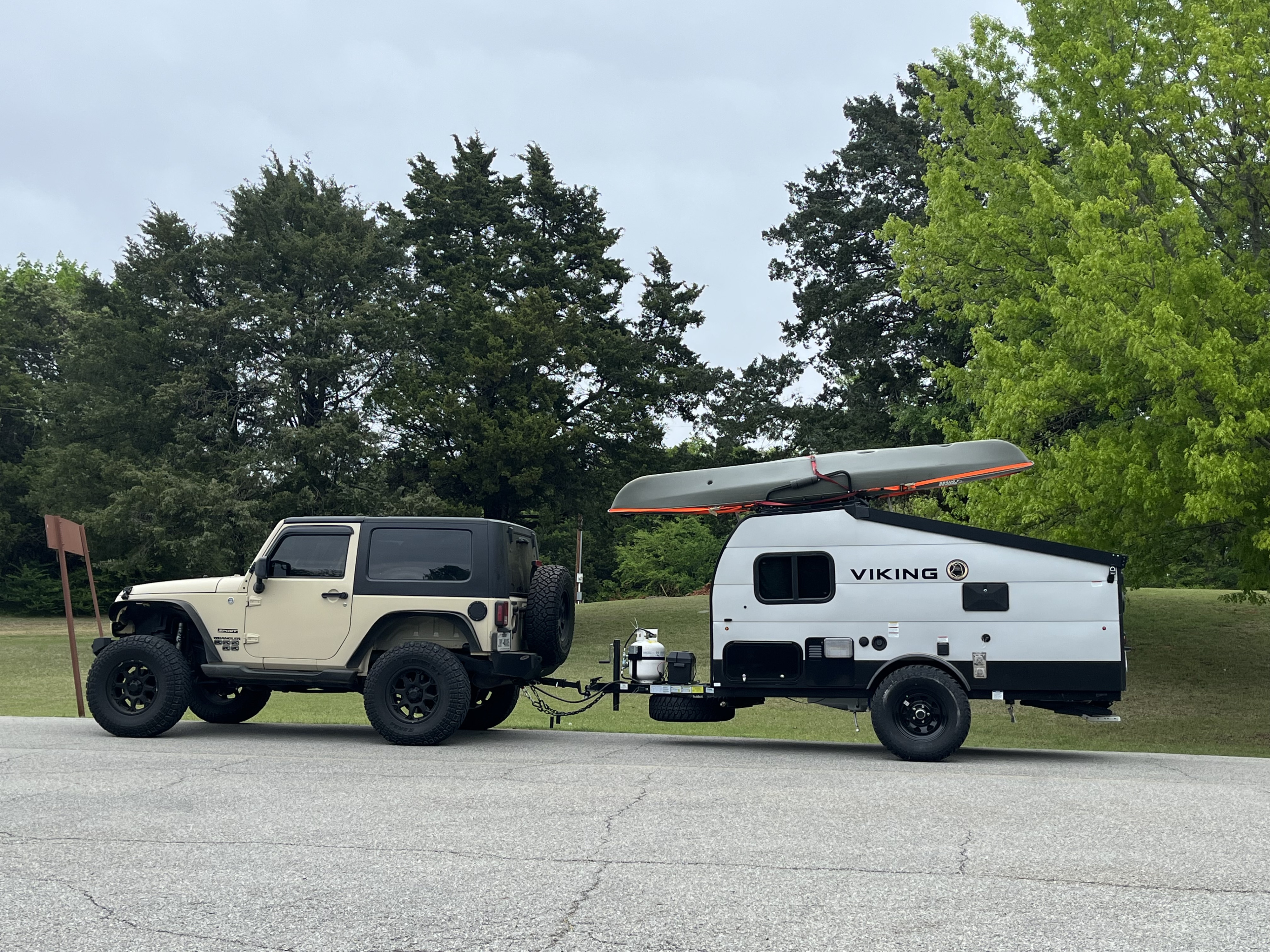 Folding trailer RV Rental 